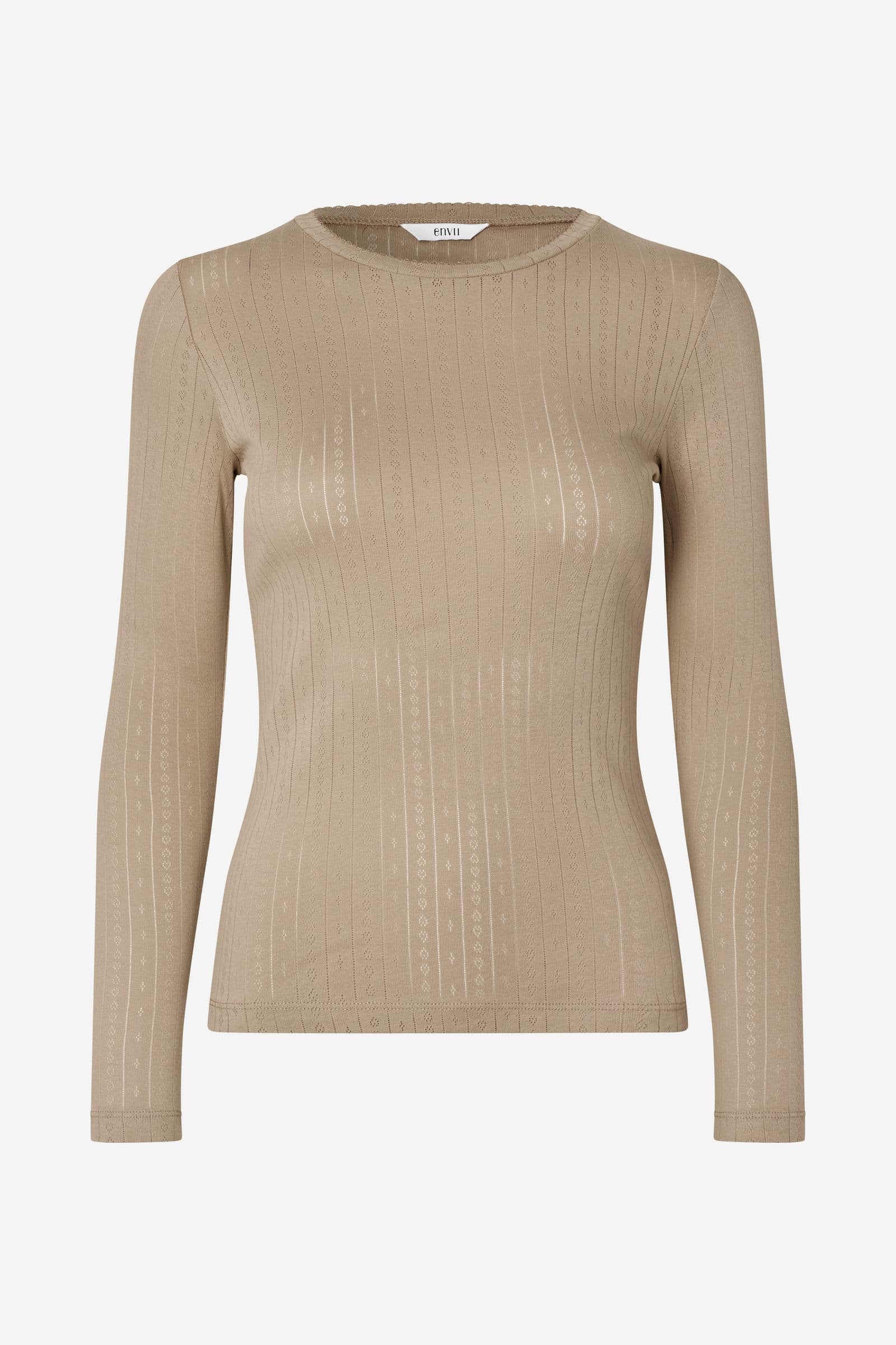 ENVOLVI LS TEE 7090 Pale Khaki