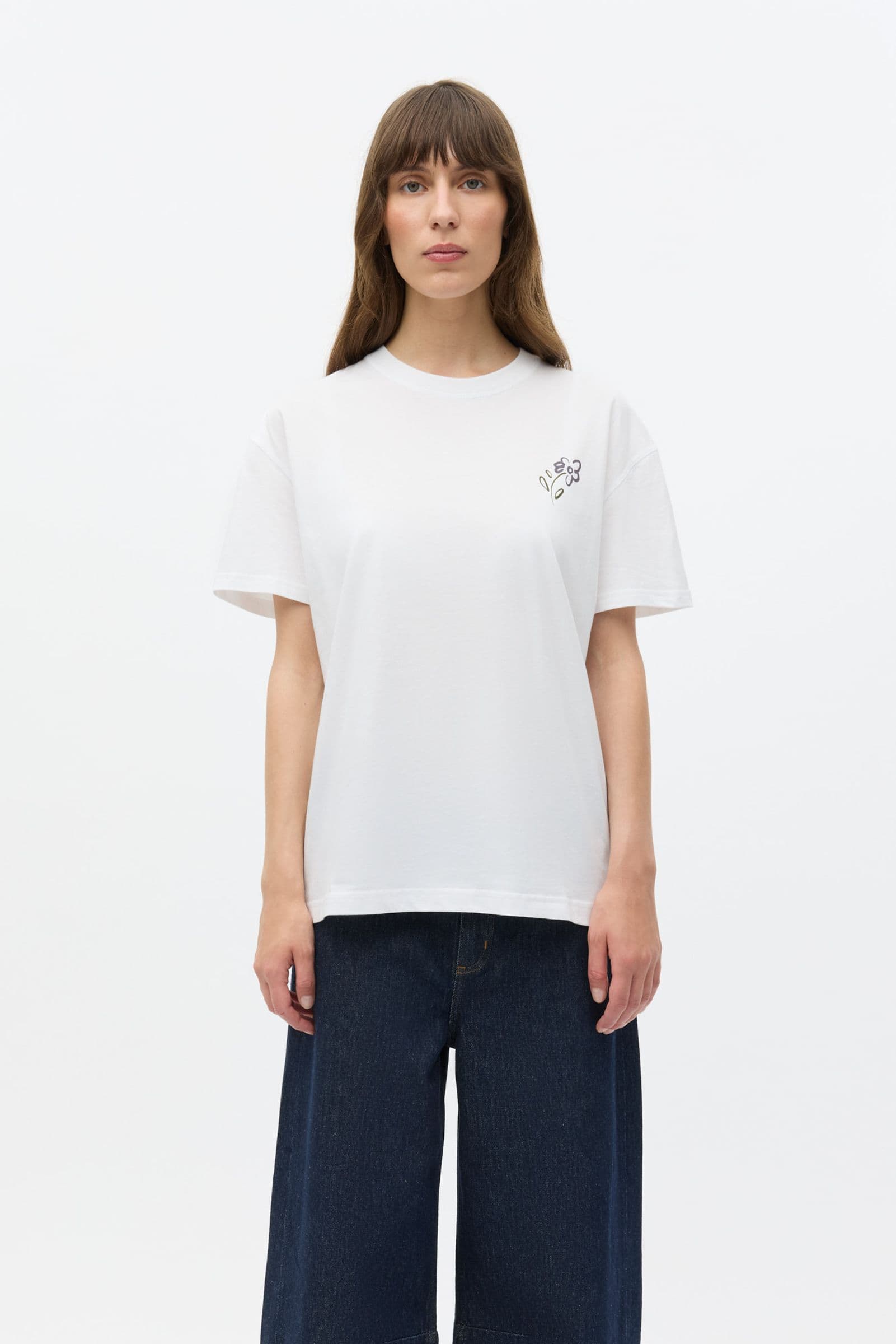 ENKULLA SS TEE 5310 Flower Daybreak