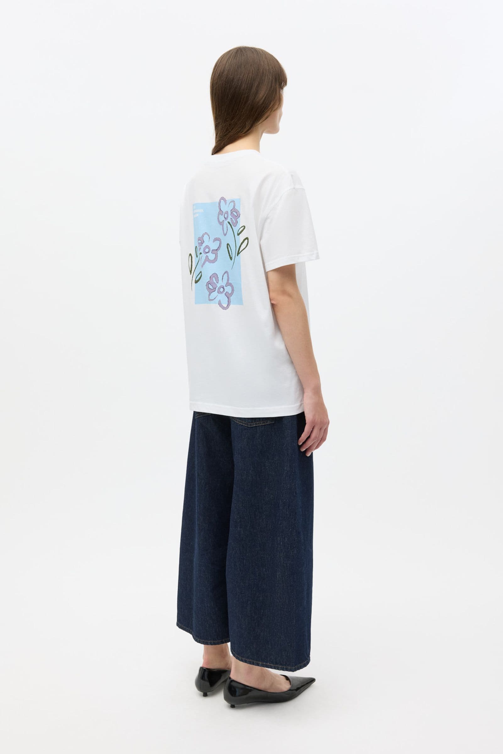 ENKULLA SS TEE 5310 Flower Daybreak