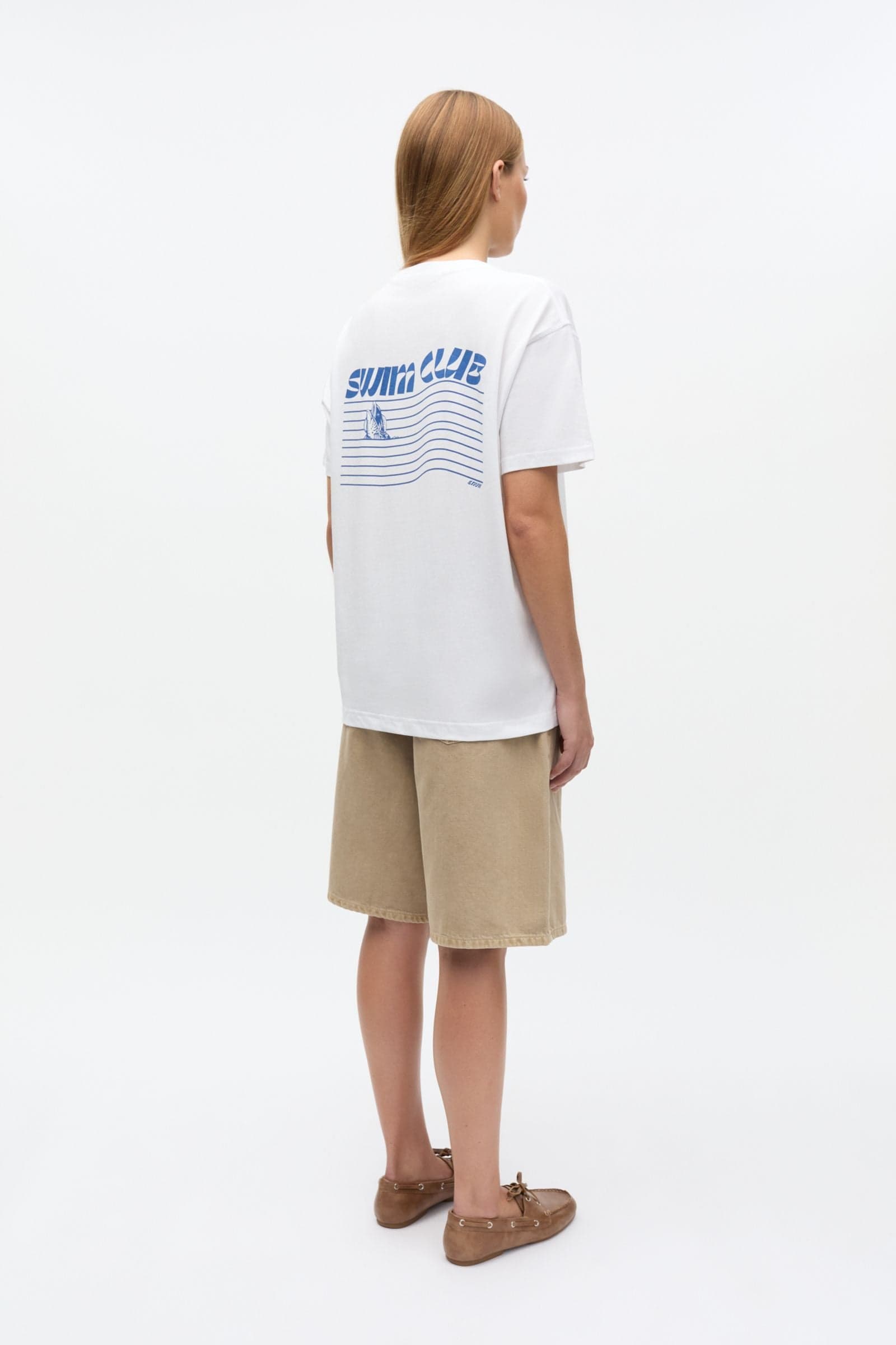 ENKULLA SS TEE 5310 White Swim