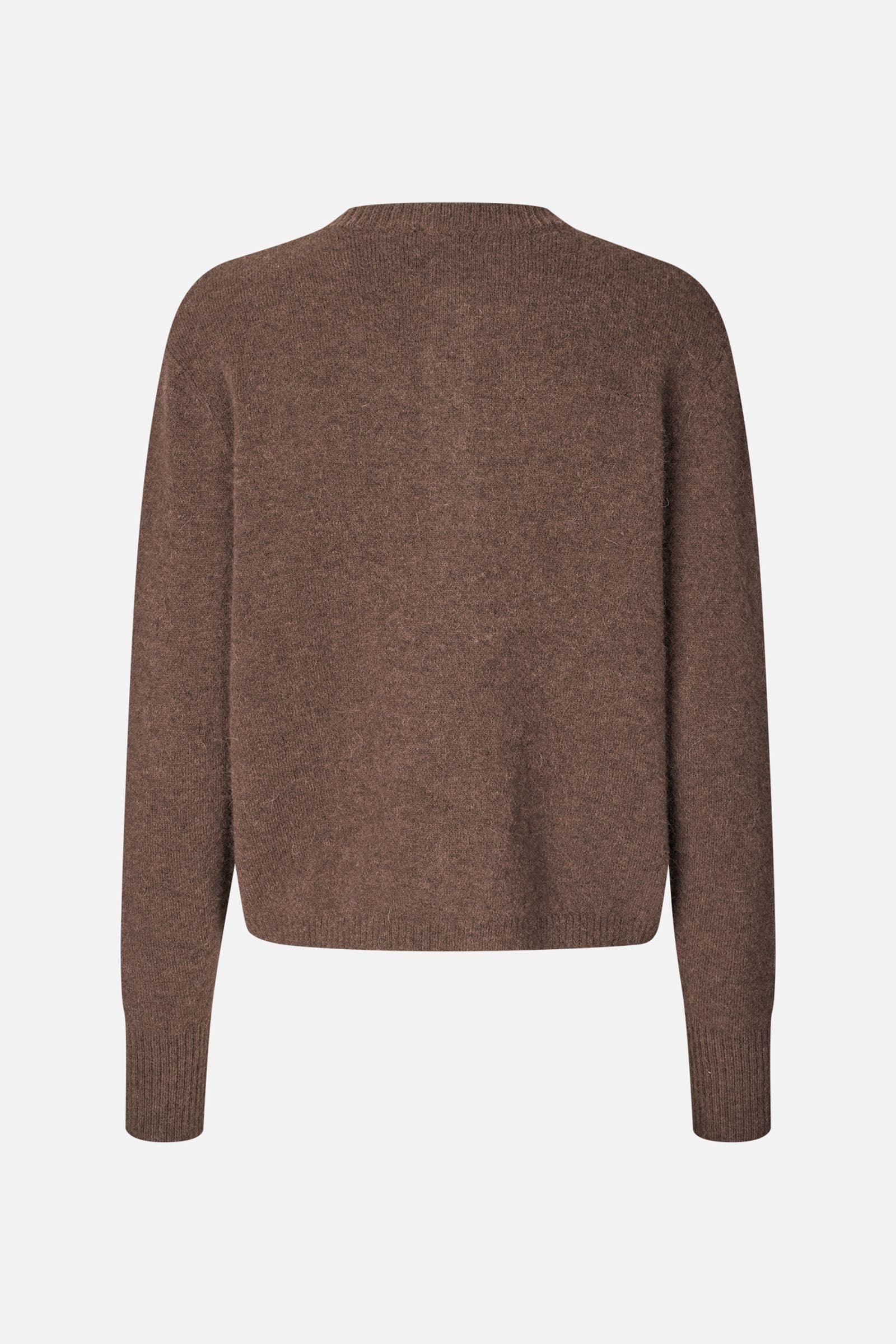 ENADA LS CARDIGAN 7216 Chocolate Mel