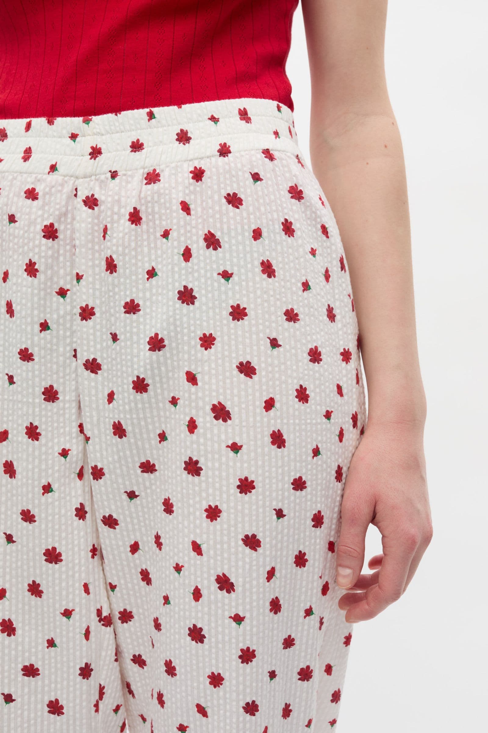 ENBANANA PANTS AOP 7246 Salsa Blossom