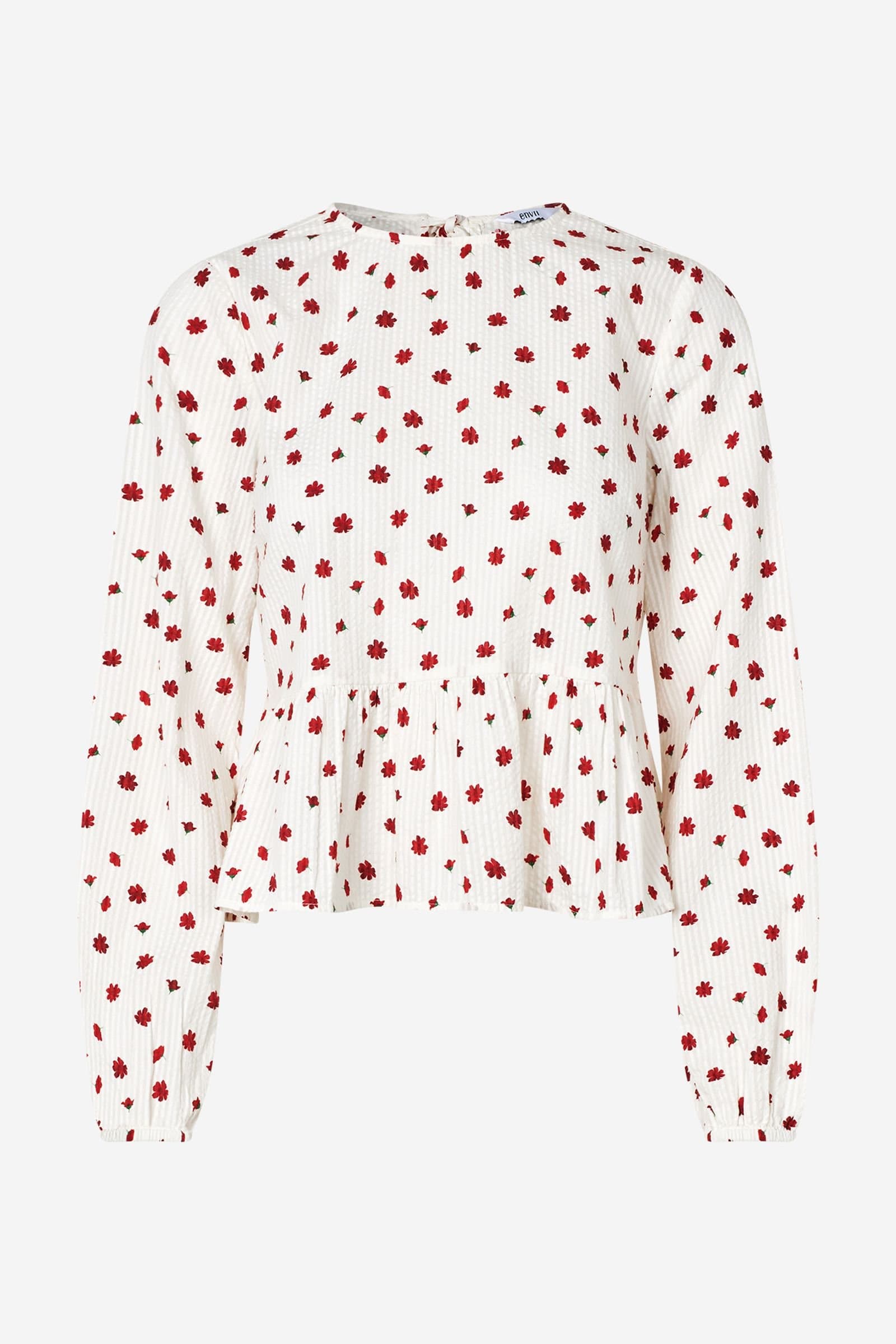 ENTRIALY LS TOP AOP 7246 Salsa Blossom