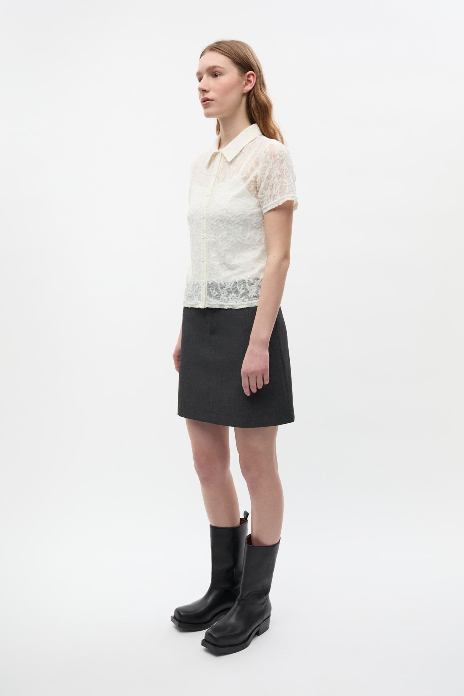 ENTONNO SS CARDIGAN 7256 Gardenia