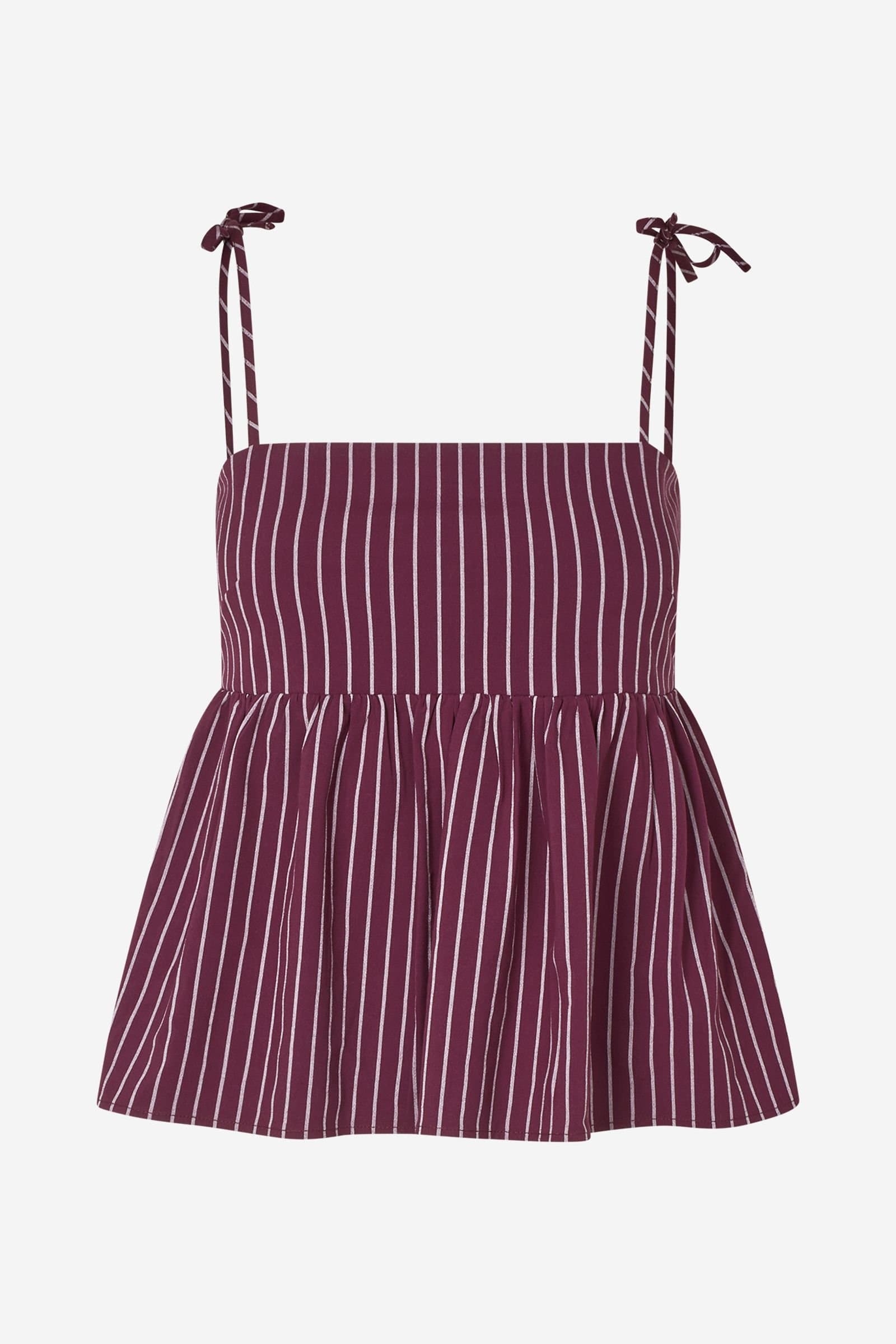 ENDILL SL BOW TOP ST EXL 7135 Fig - Light Lilac Stripe