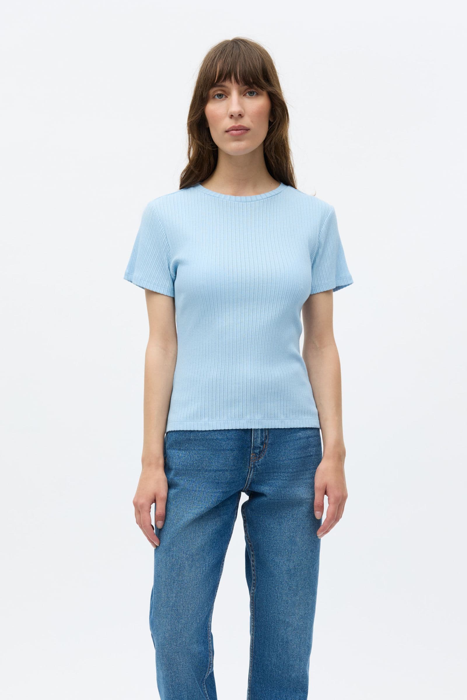ENVOLVI SS TEE 7275 Powder Blue