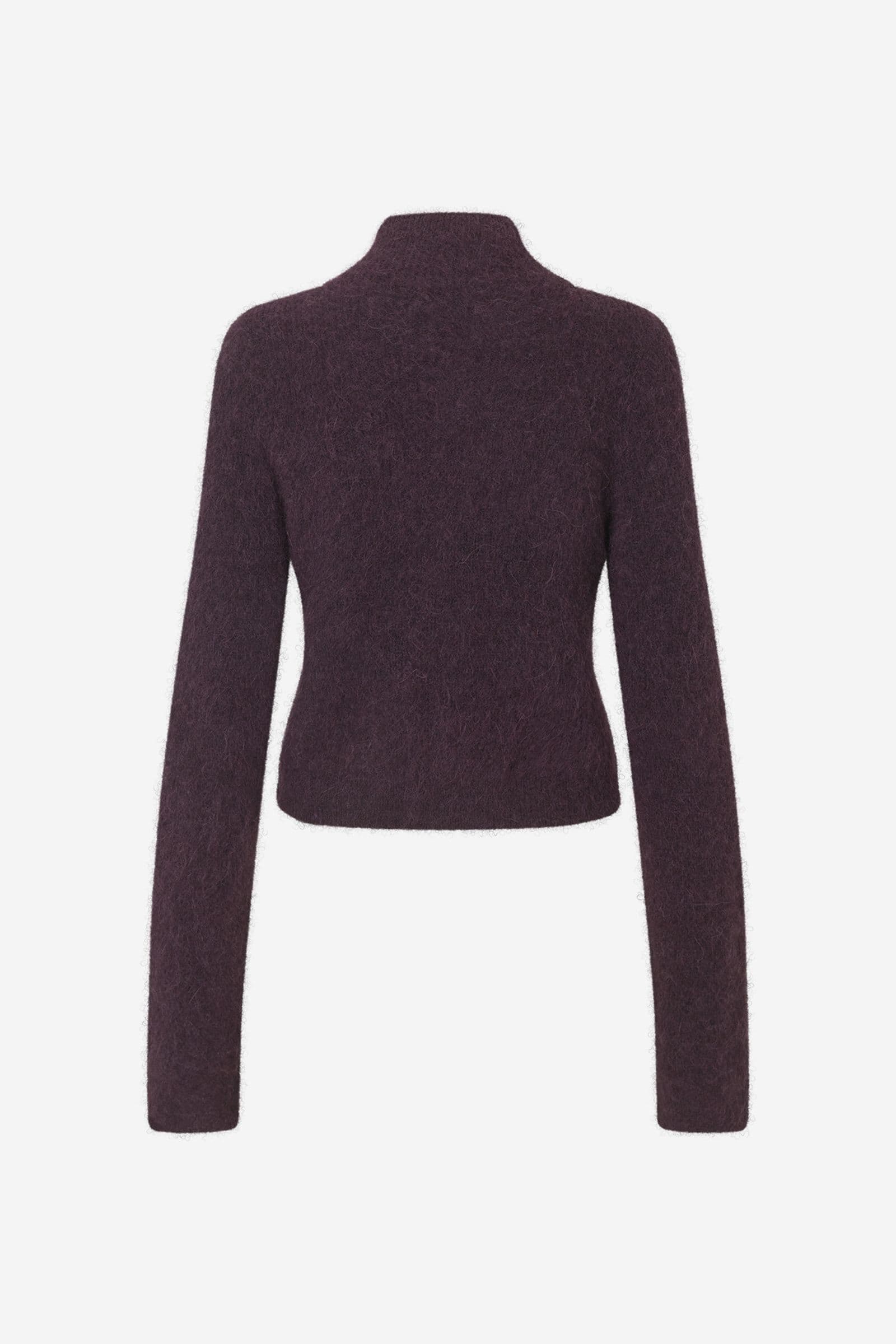 ENBESSIE LS CARDIGAN 7289 Plum Perfect Mel