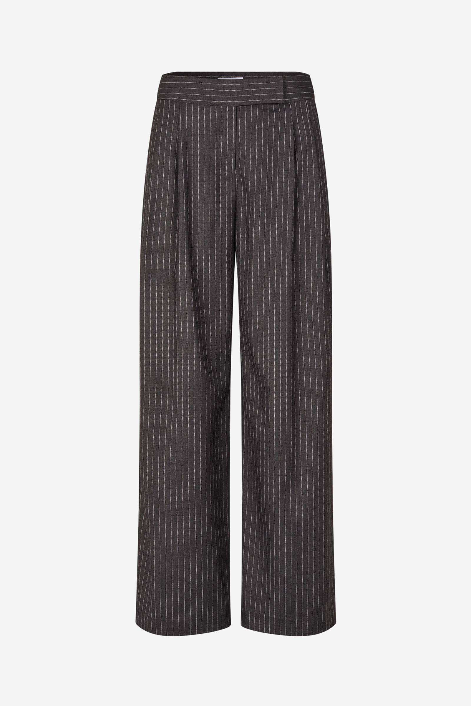 ENWILLA PANTS 7300 Grey/White Pinstriped
