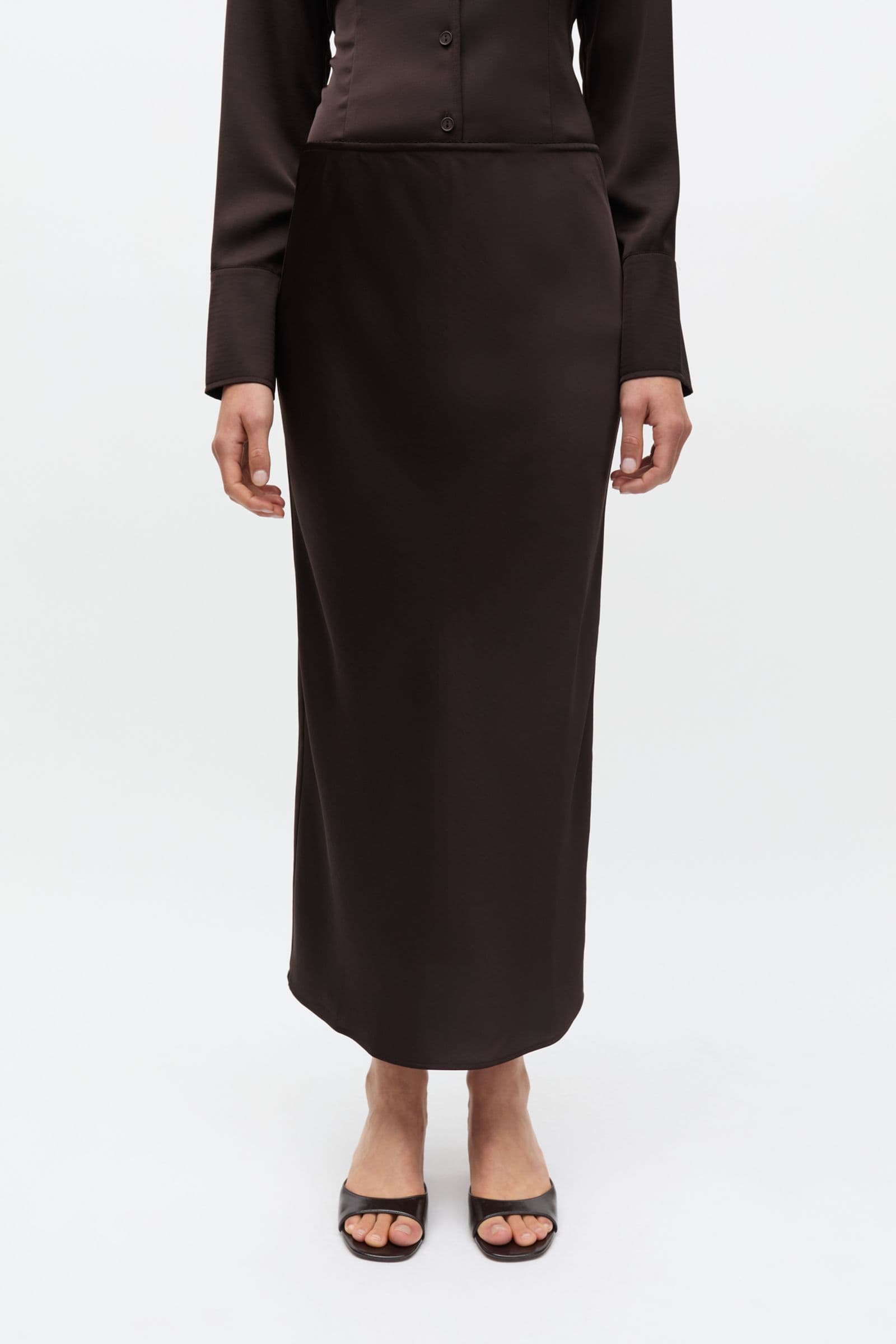 ENELENA SKIRT 7151 Chocolate Torte