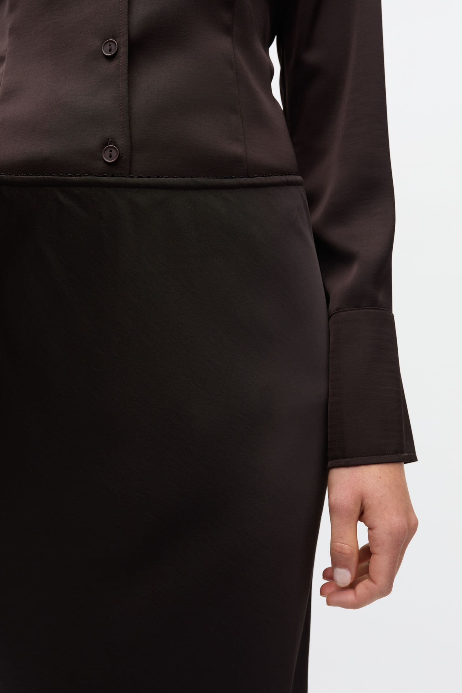 ENELENA SKIRT 7151 Chocolate Torte