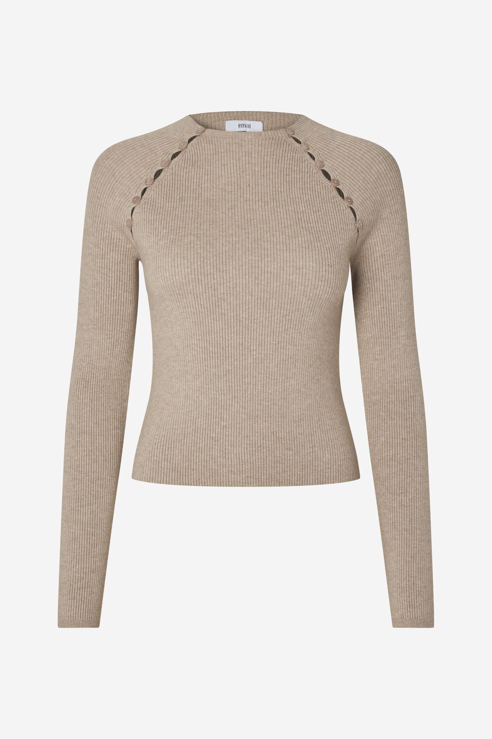 ENLANA LS KNIT 7321 Chinchilla Mel