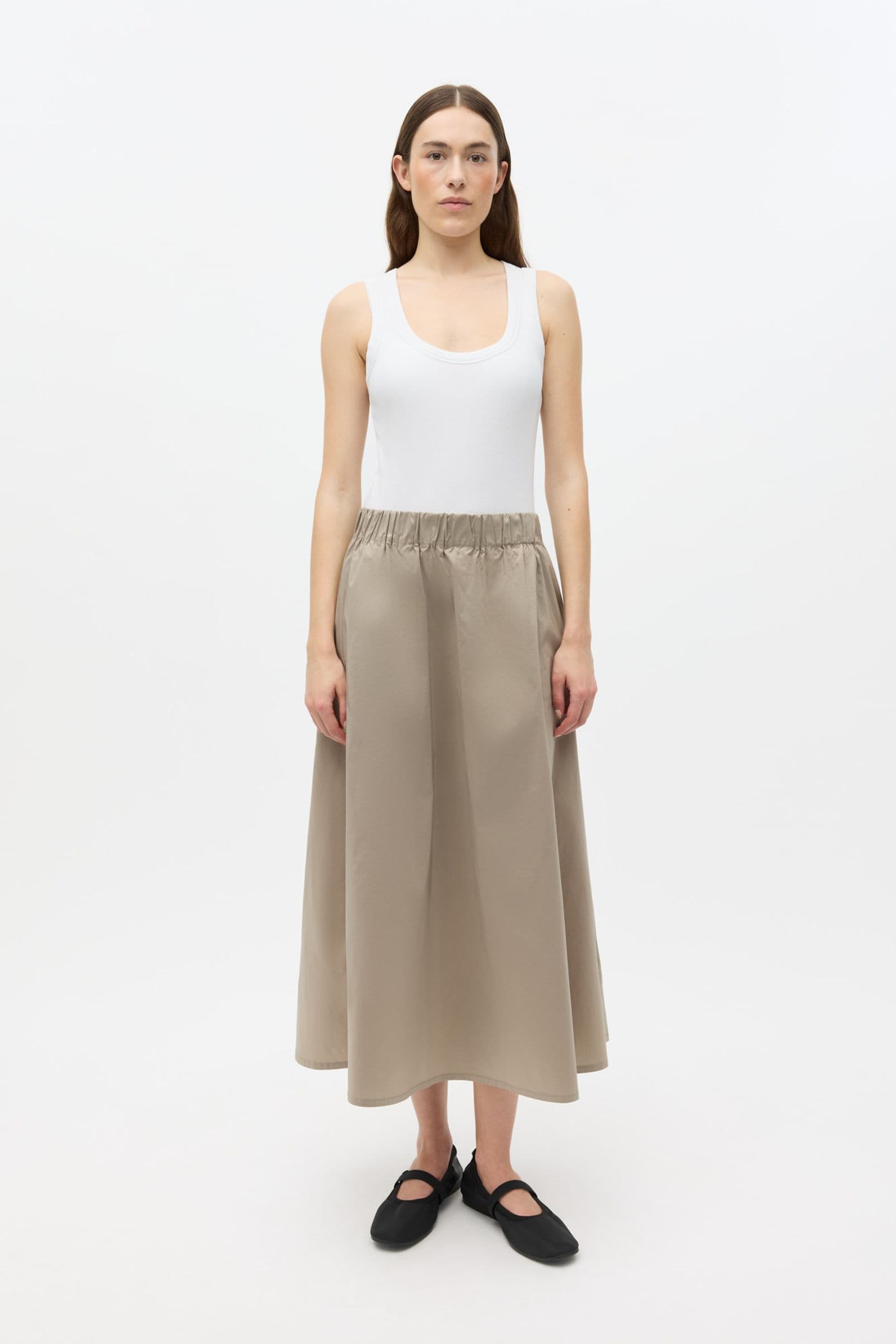 ENLILA SKIRT 7337 Brindle