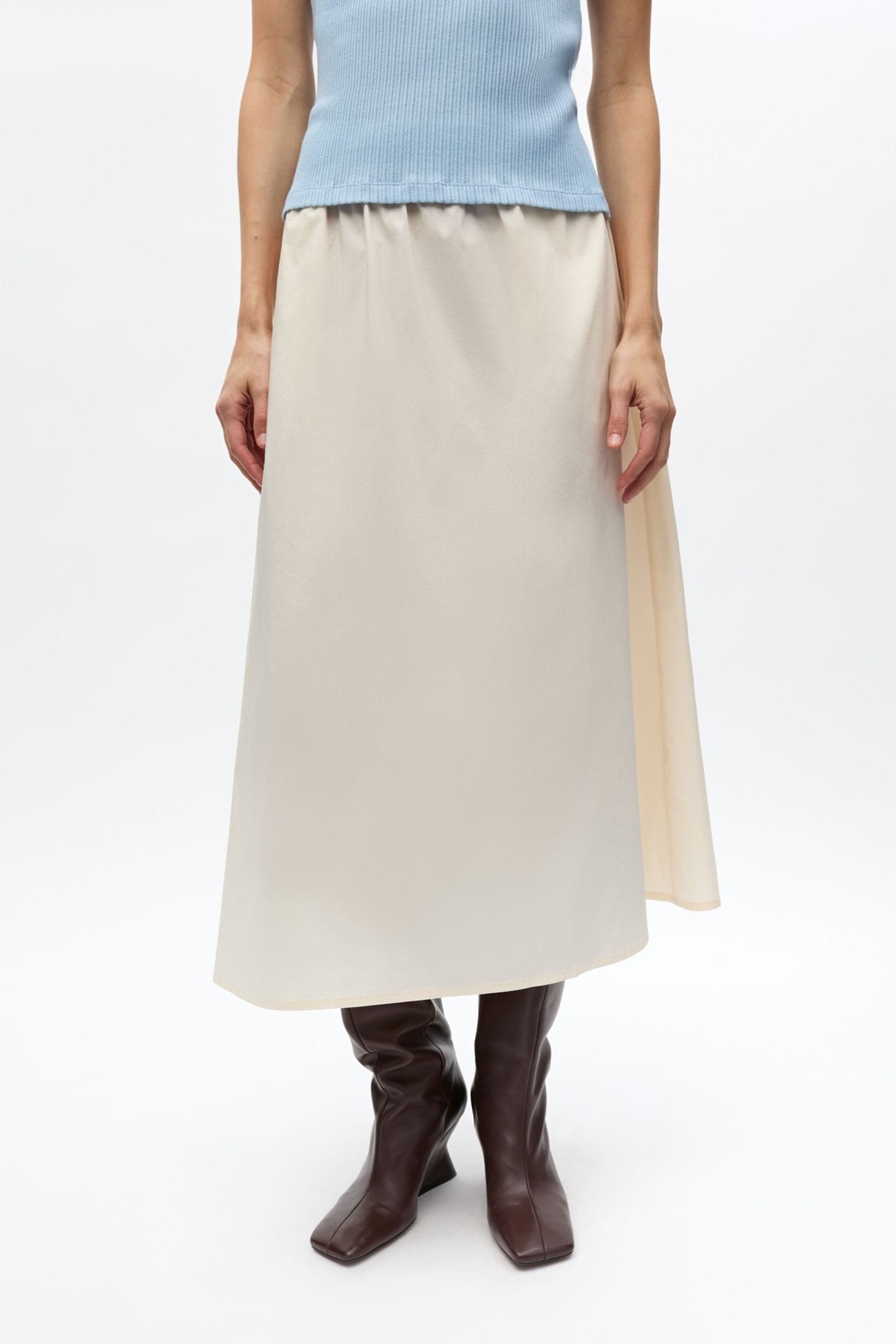 ENLILA SKIRT 7337 Buttercream