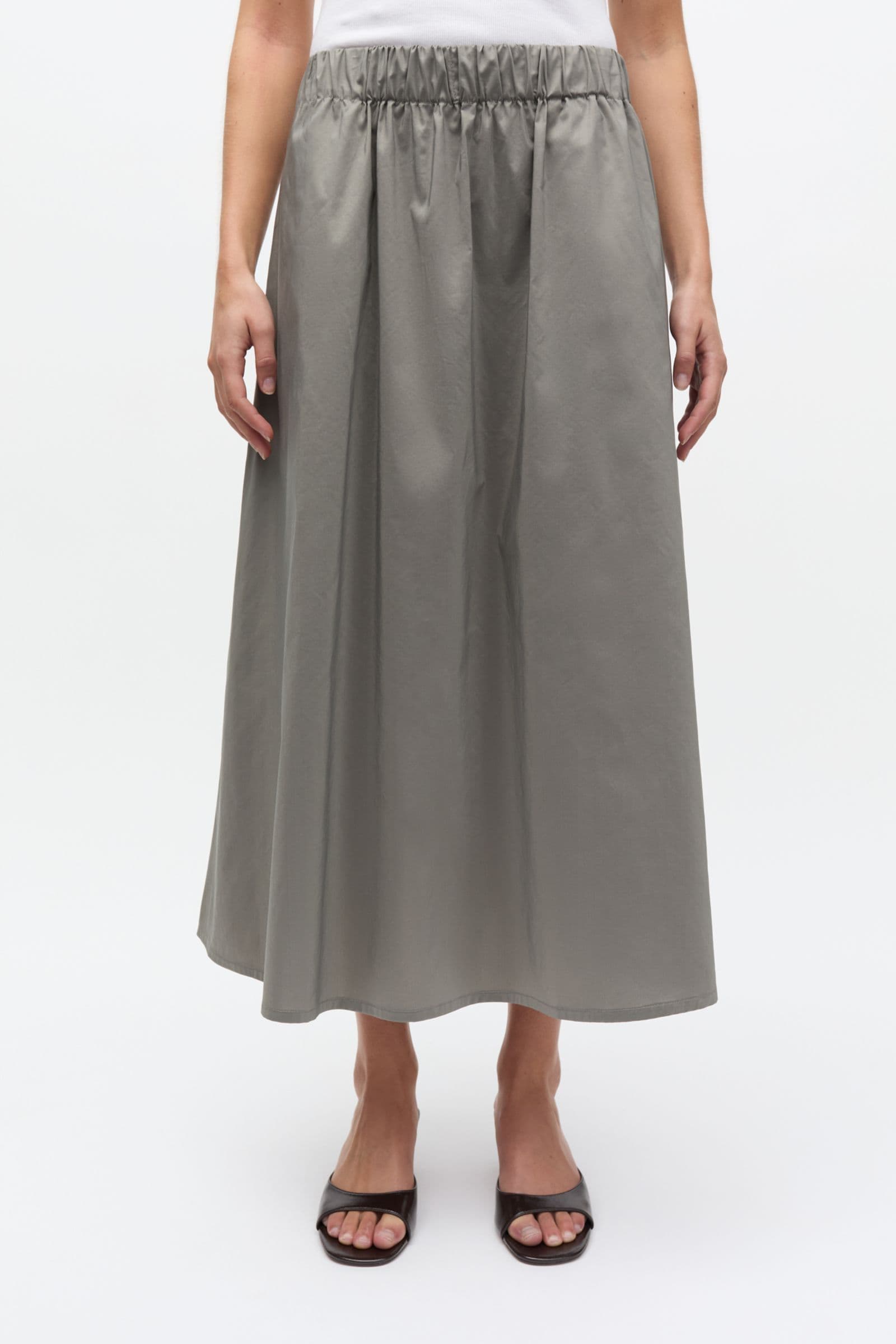 ENLILA SKIRT 7337 Smokey Olive