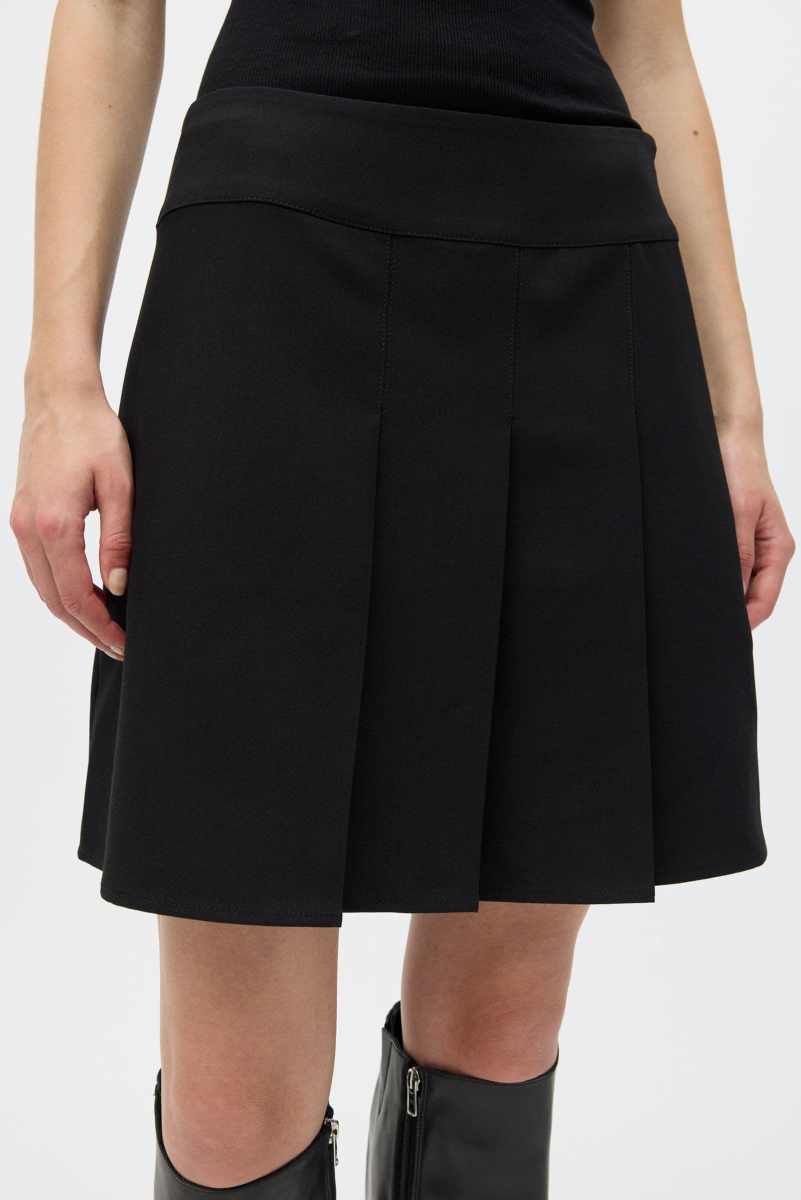 ENROSE MINI SKIRT 6797 Black
