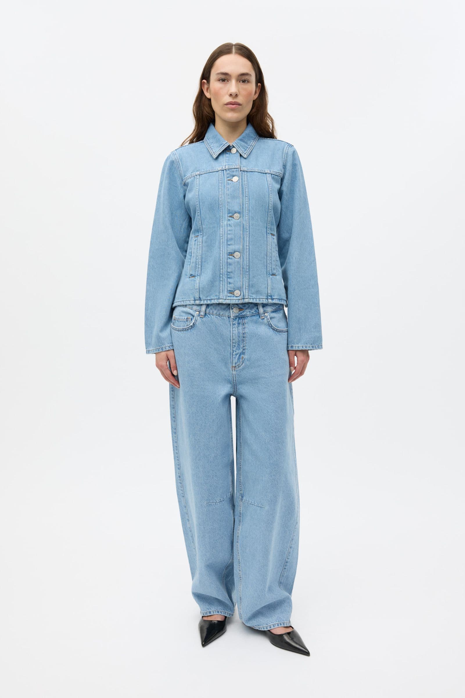 ENEVE JACKET 6856 MID LIGHT BLUE