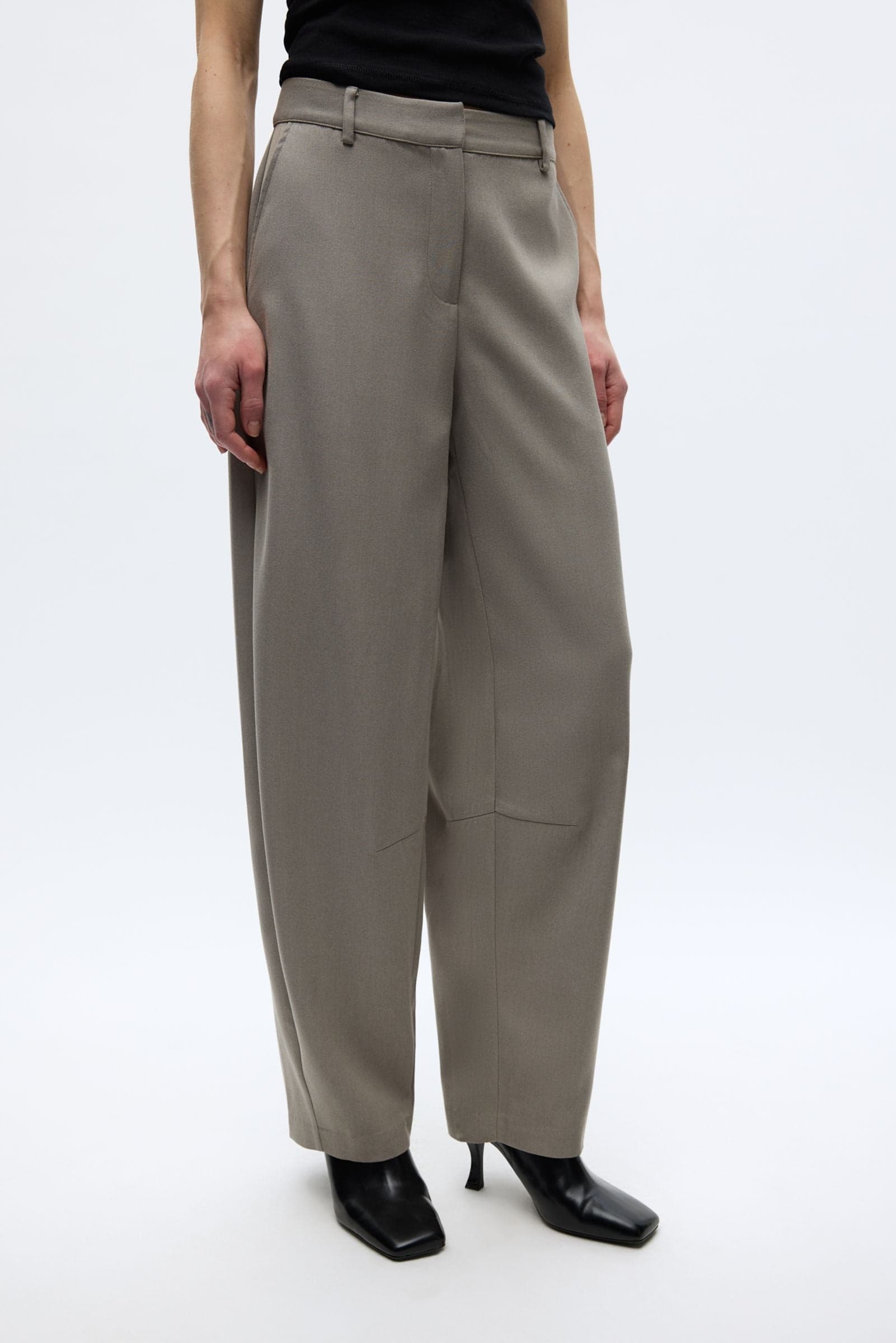 ENRAYE PANTS 7092 Brindle Mel