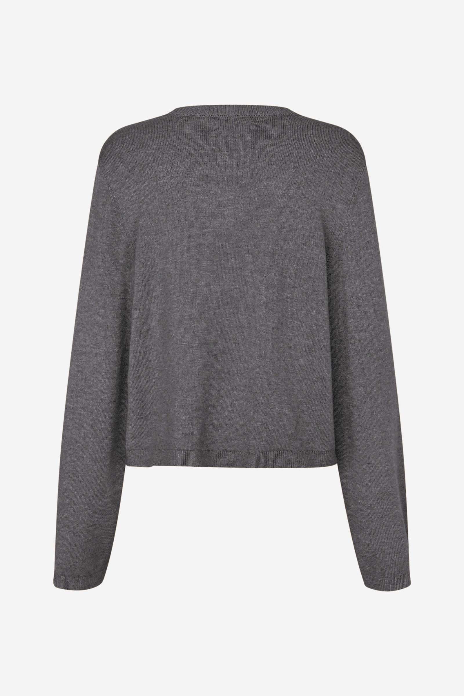 ENJADE LS CARDIGAN 7341 Dark Grey Mel