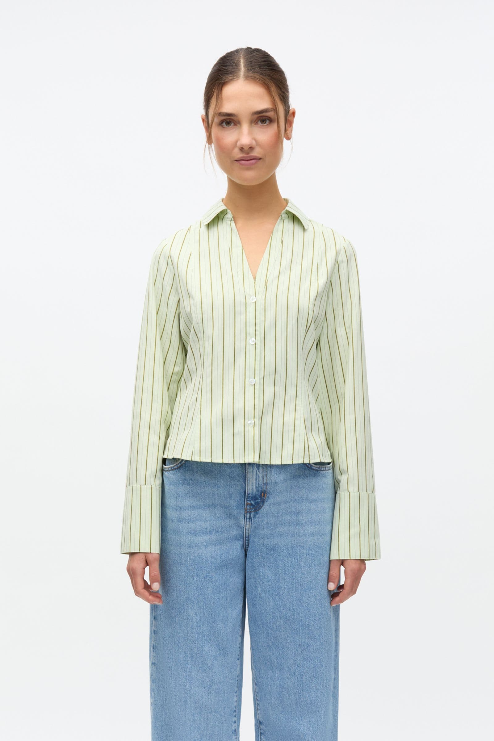 ENAGNESTA SHIRT 7347 Fern Stripe