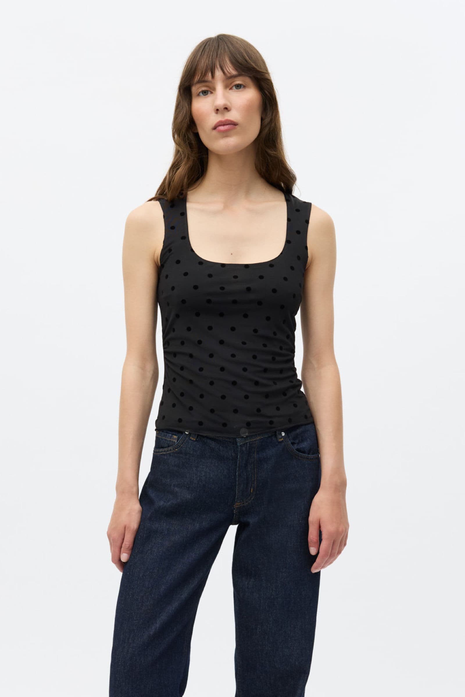ENFREYA SL TEE 7350 Black Polka Dot