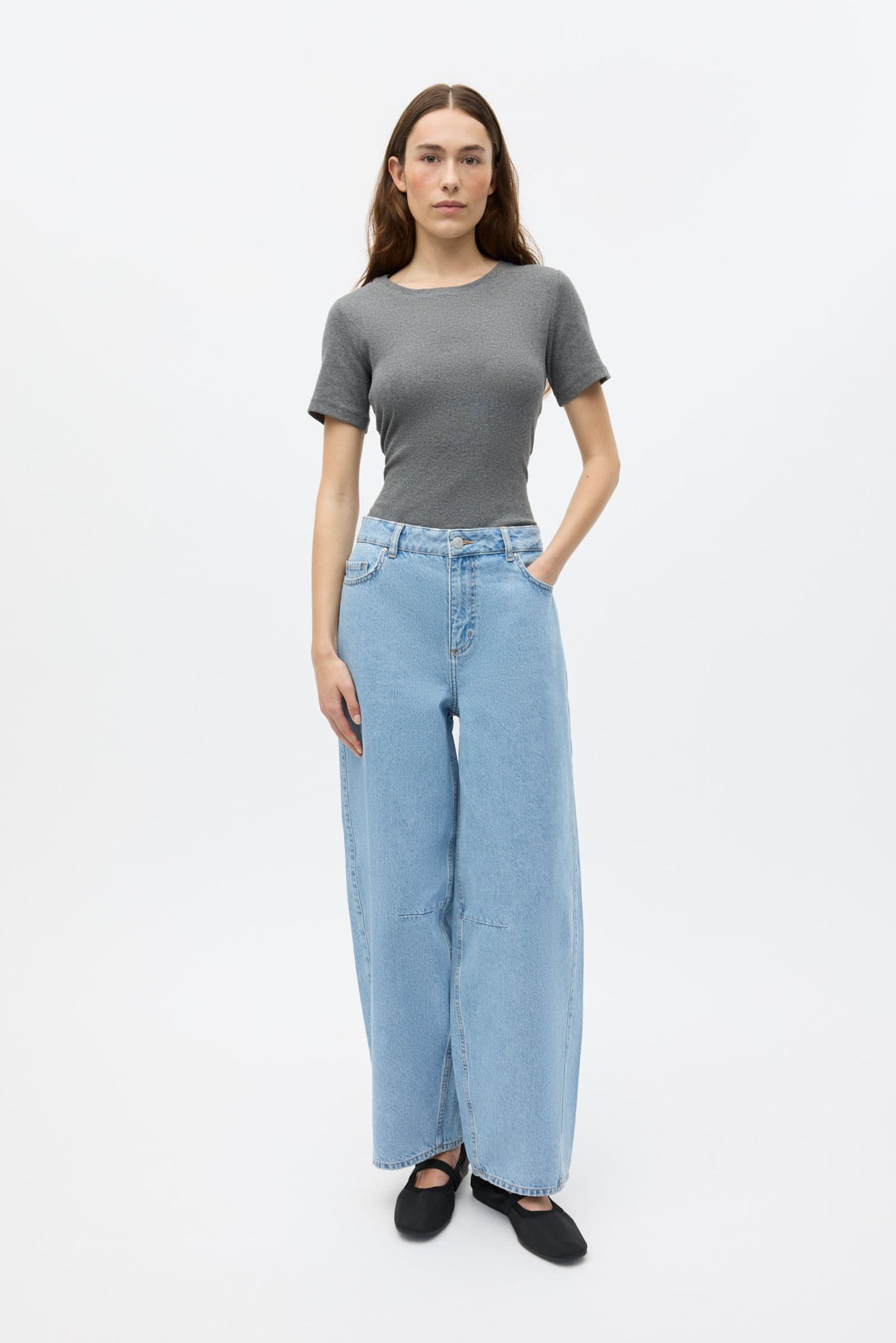 ENBILLIE JEANS 6856 MID LIGHT BLUE