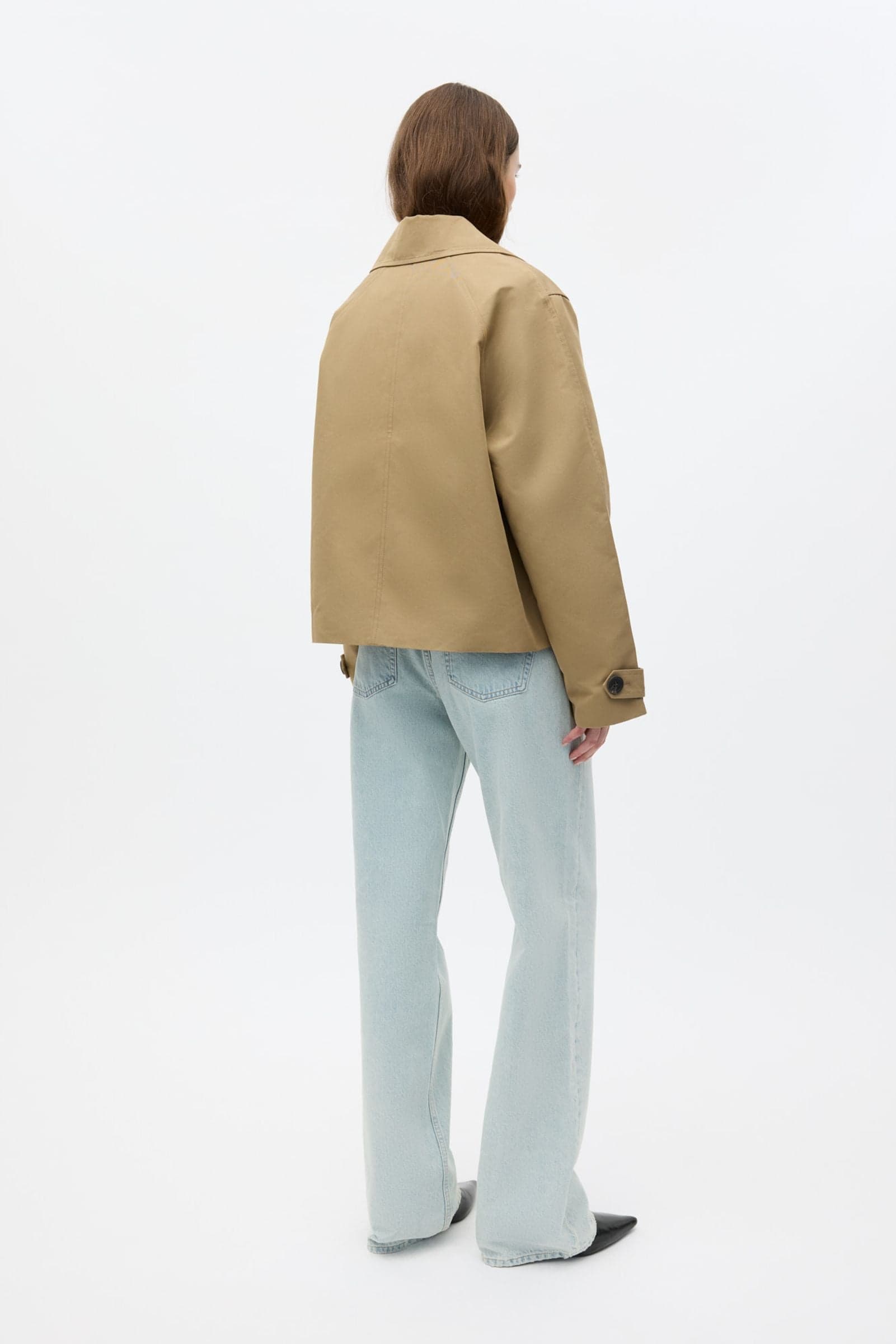 ENSENECA DB SHORT JACKET 6988 SEPIA TINT