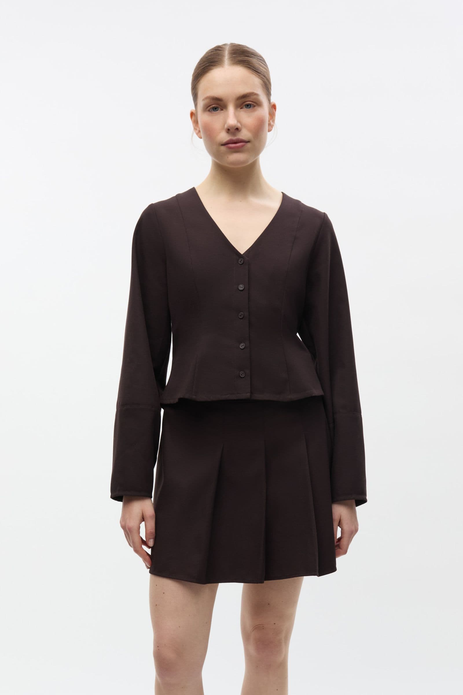 ENCROY LS SHIRT 6797 Chocolate Torte