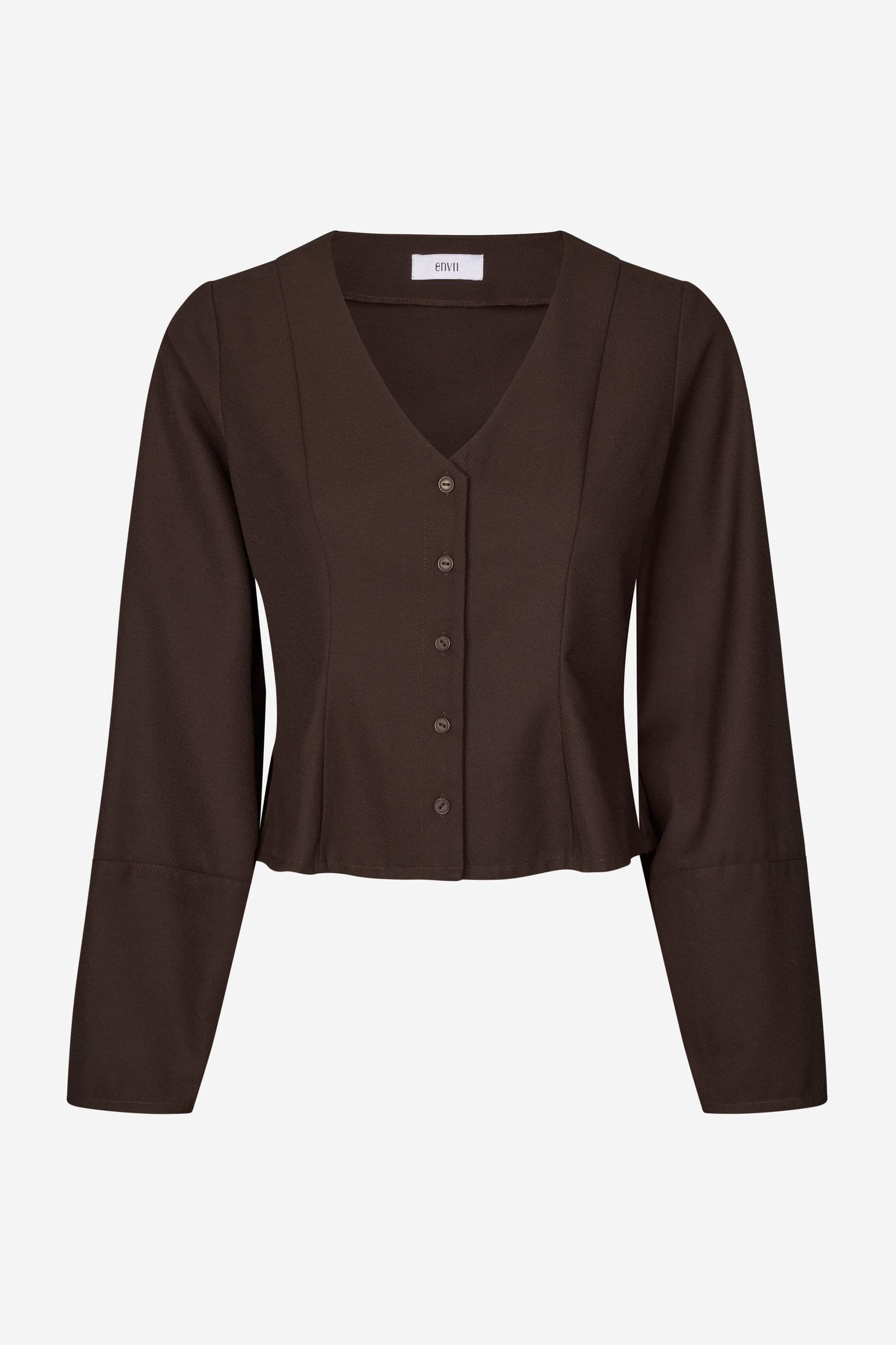 ENCROY LS SHIRT 6797 Chocolate Torte