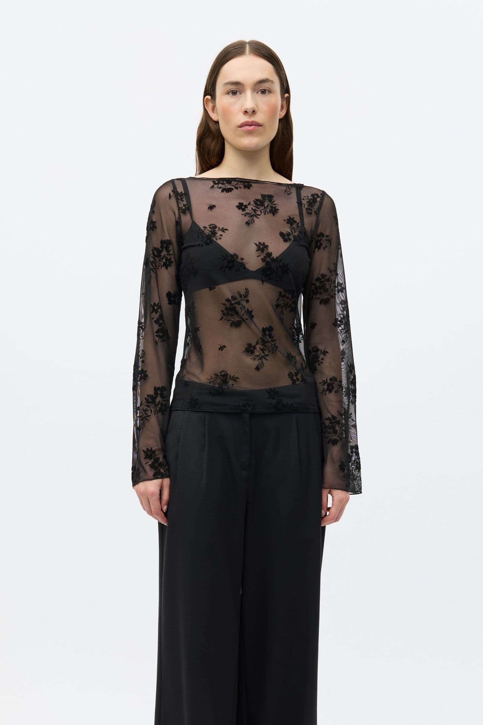 ENNICOLA LS TOP 7357 Black