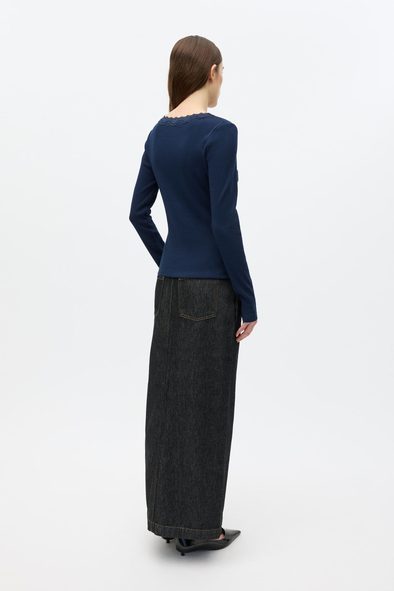 ENPETIT LS CARDIGAN 7360 Navy Blazer