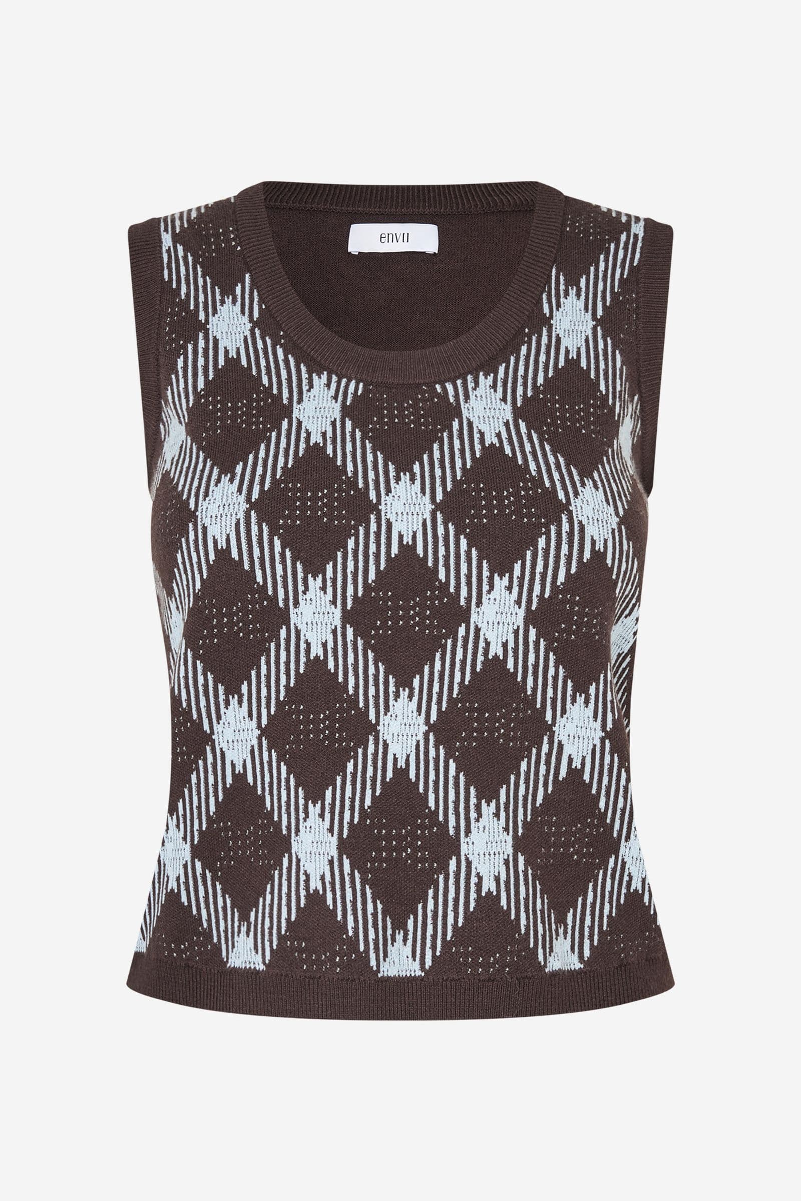 ENADALA SL VEST CH 7341 Choc torte blue ch.