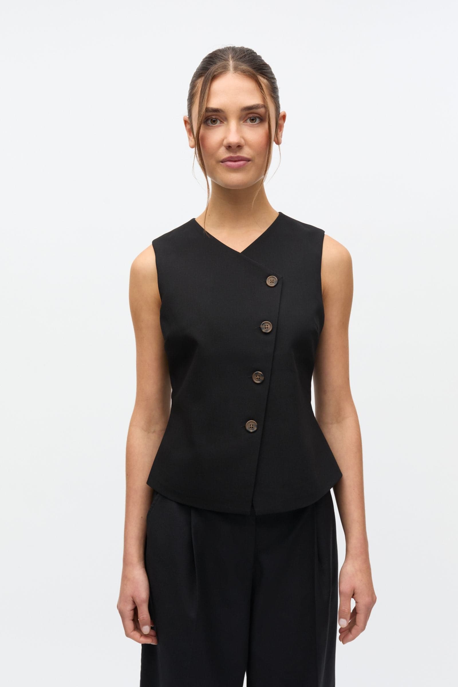 ENMATHILDE SL VEST 6797 Black