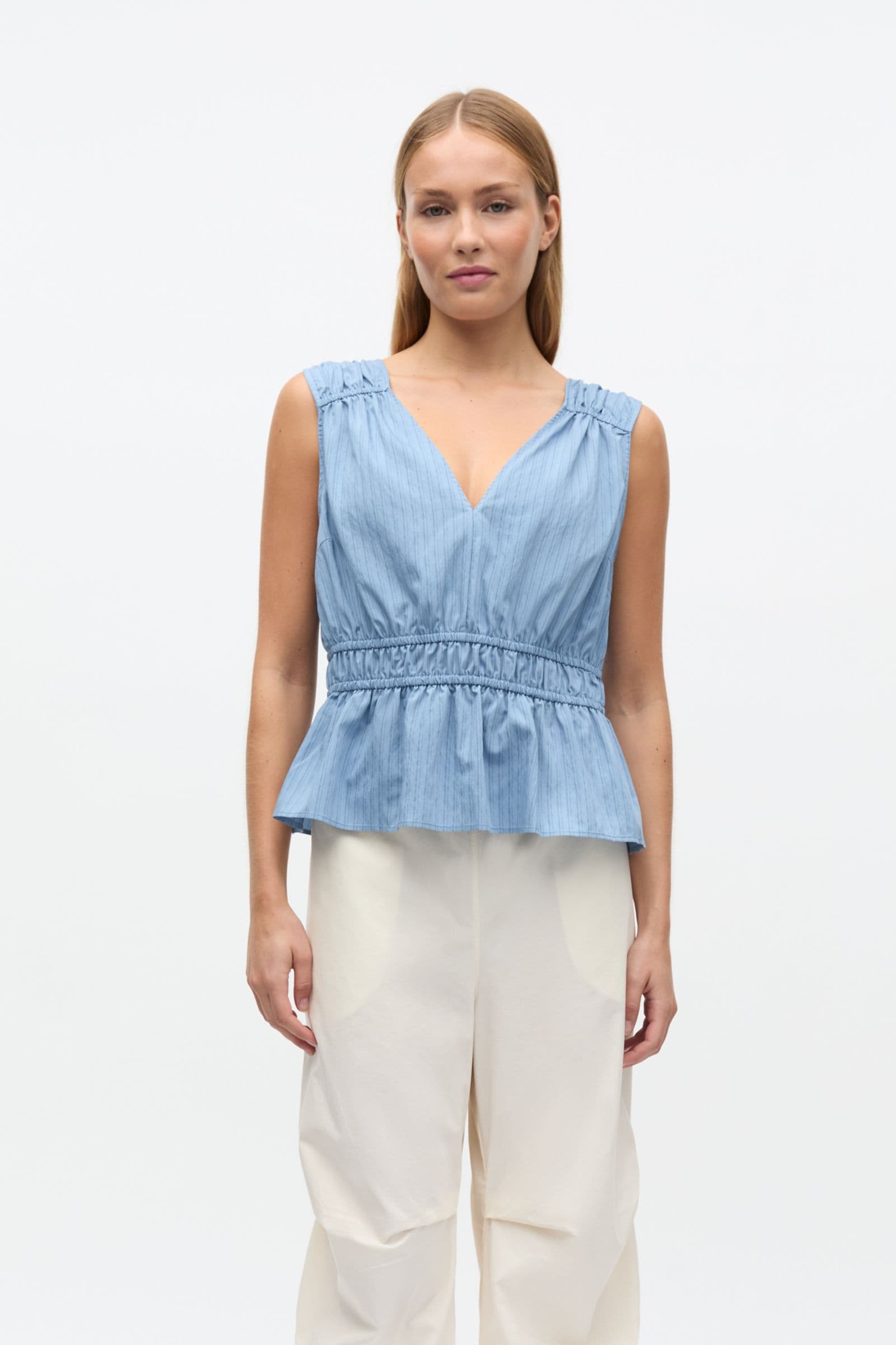 ENCLOVER SL TOP 7398 Faded Stripe