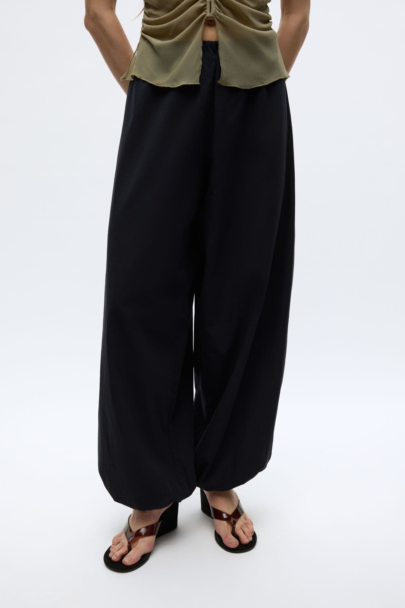 ENBUBBLE PANTS 7384 Black