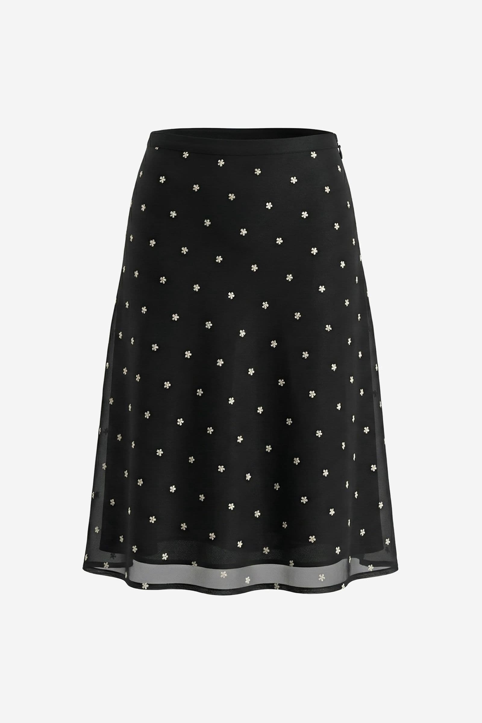 ENYARSI SKIRT 7505 Black Emb