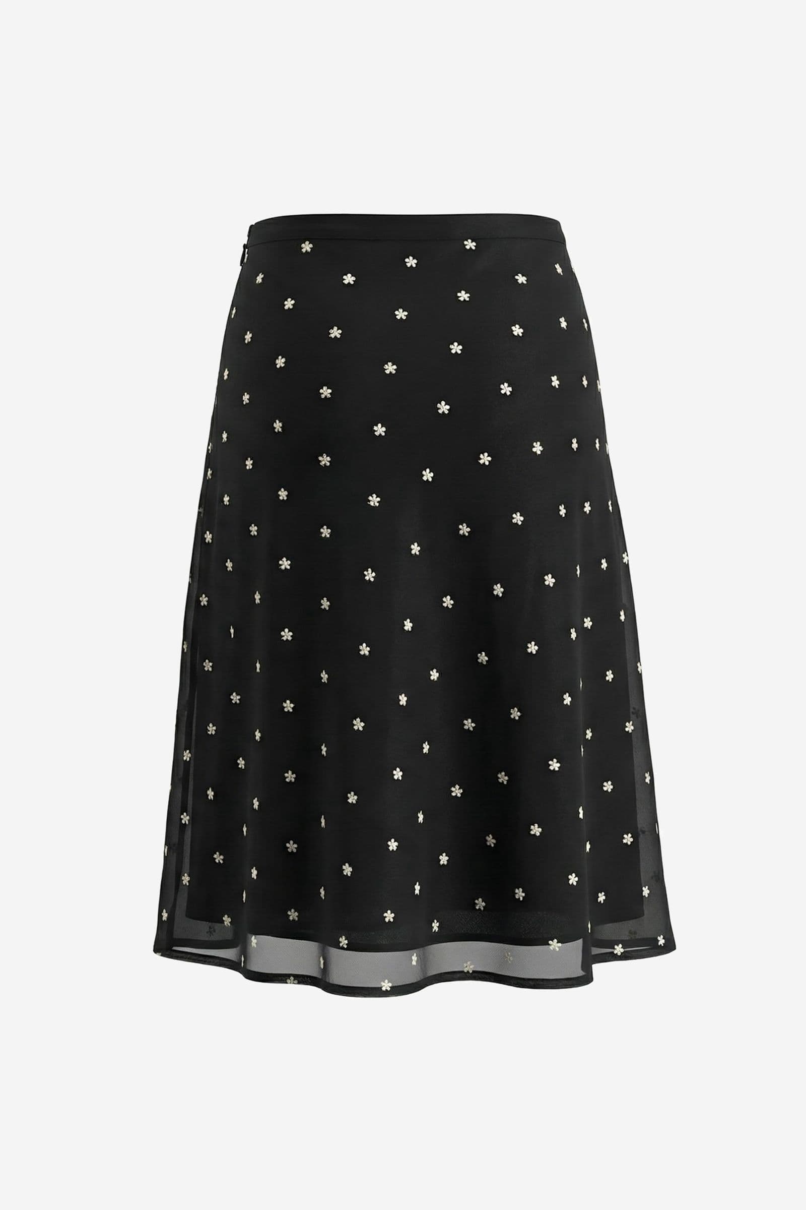 ENYARSI SKIRT 7505 Black Emb