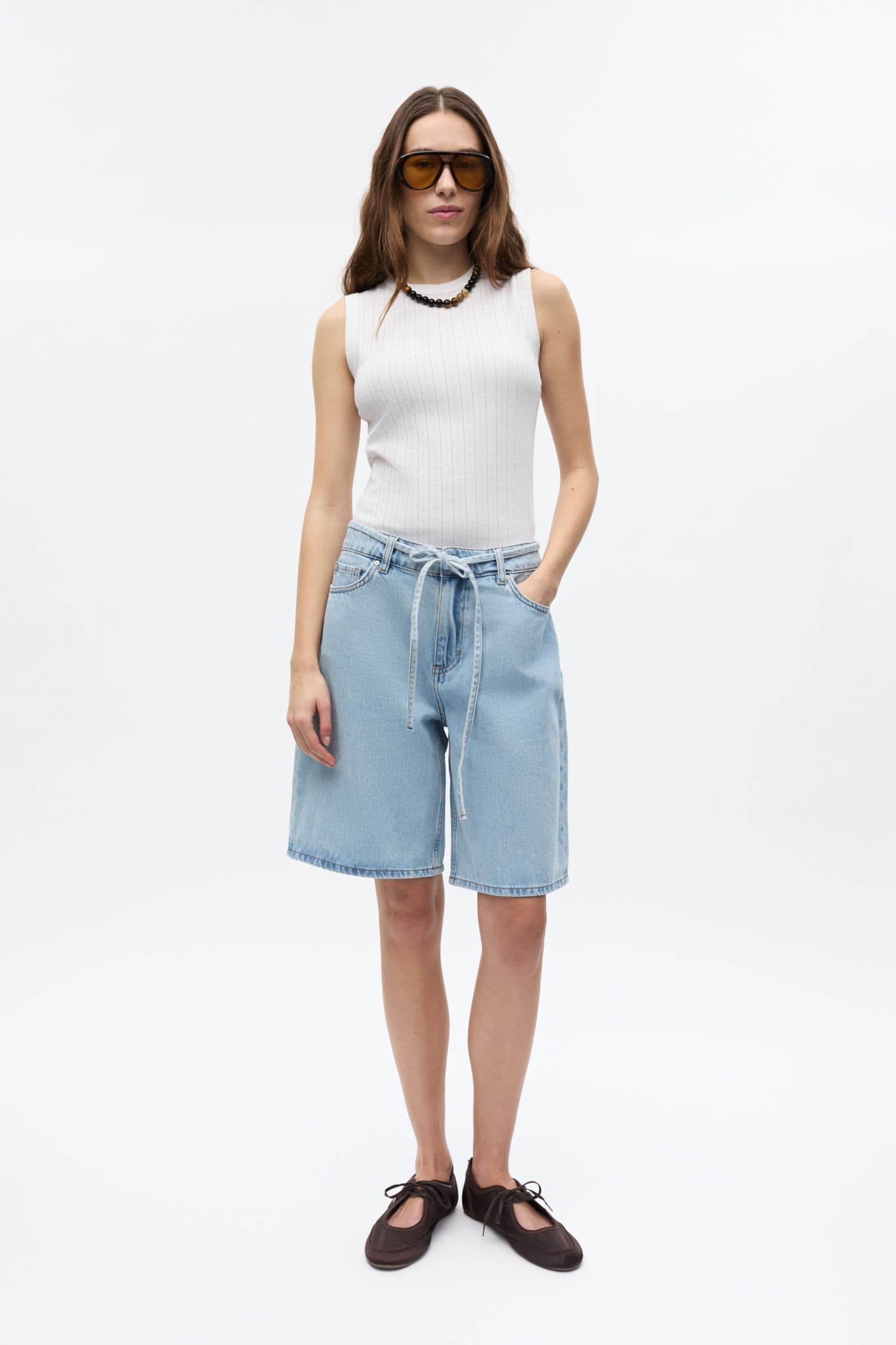 ENBROOKLYN SHORTS MID LIGHT BLUE