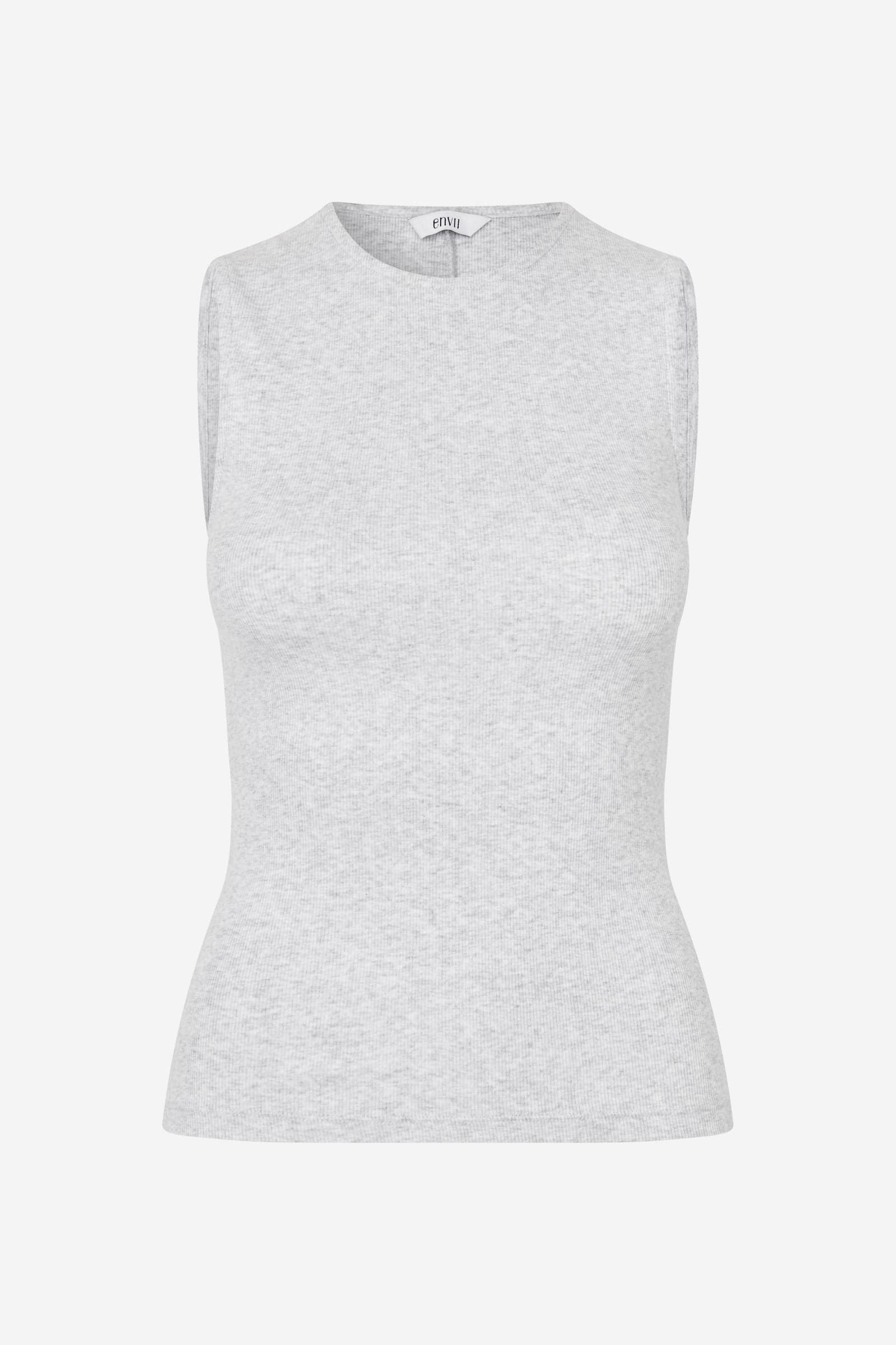 ENALLY SL B TEE 5314 Light Grey Mel (ALLY)