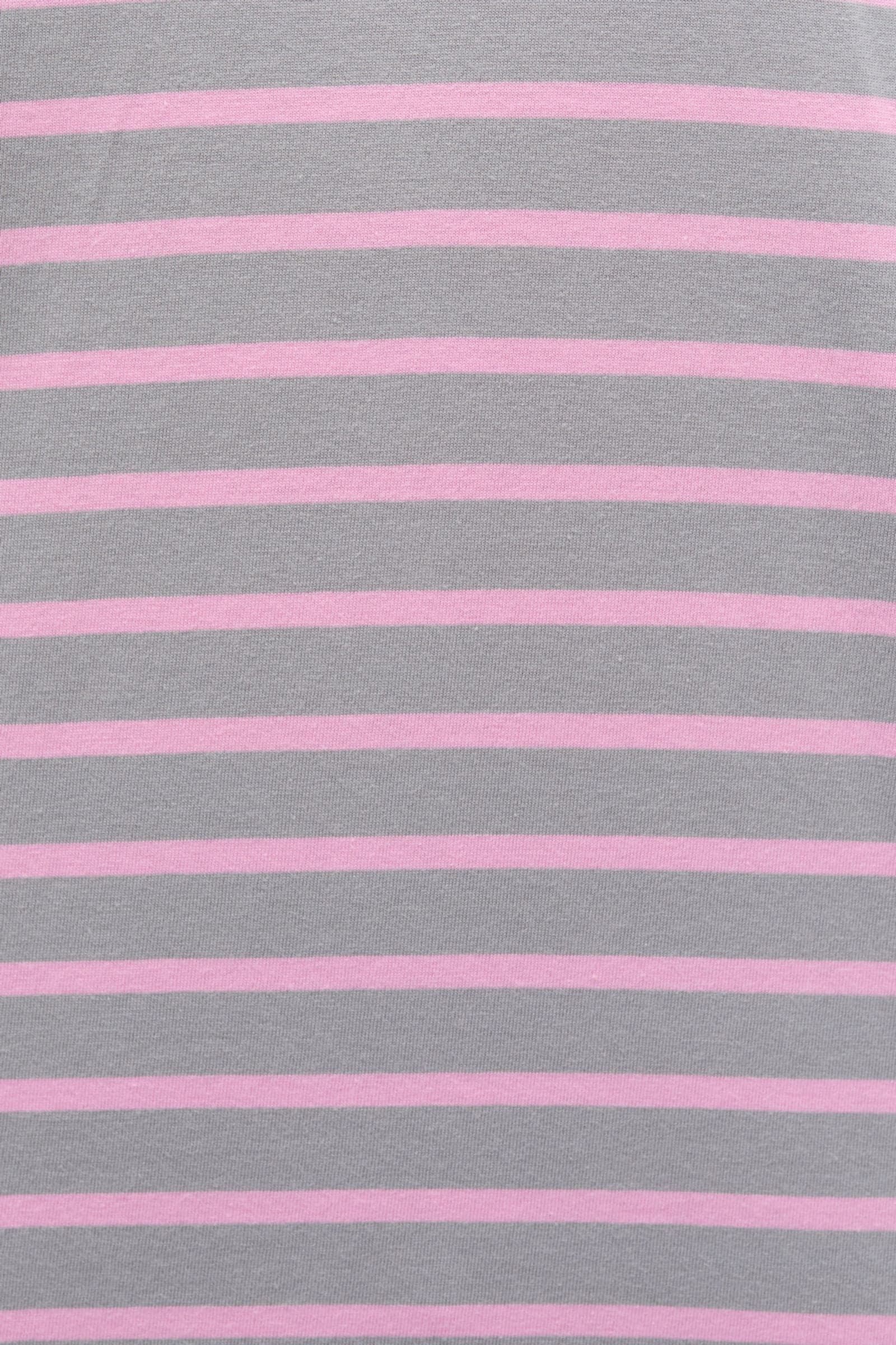 ENKULLA LS STRIPE 5310 Bonbon Gray Stripe