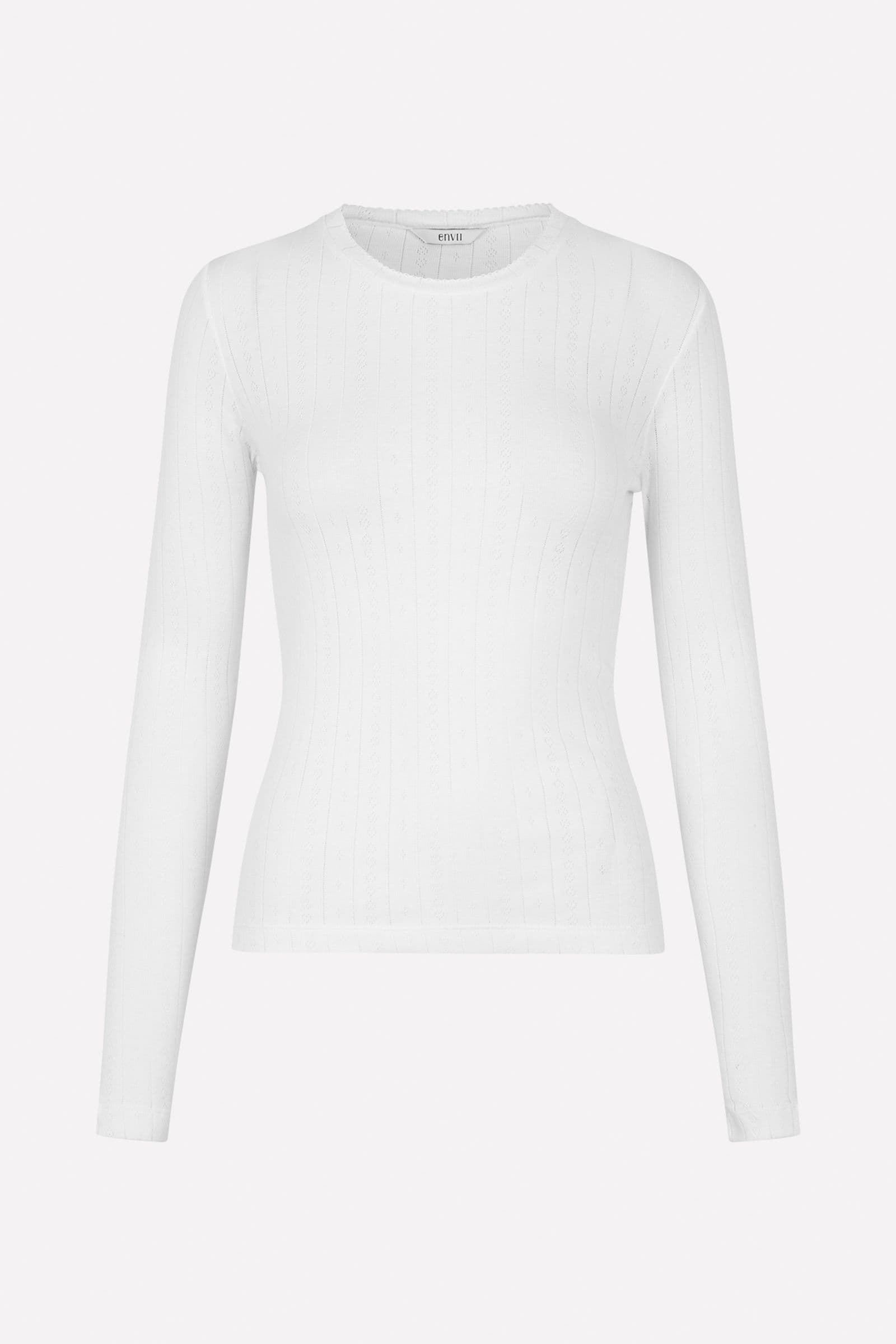 ENVOLVI LS TEE 7090 WHITE