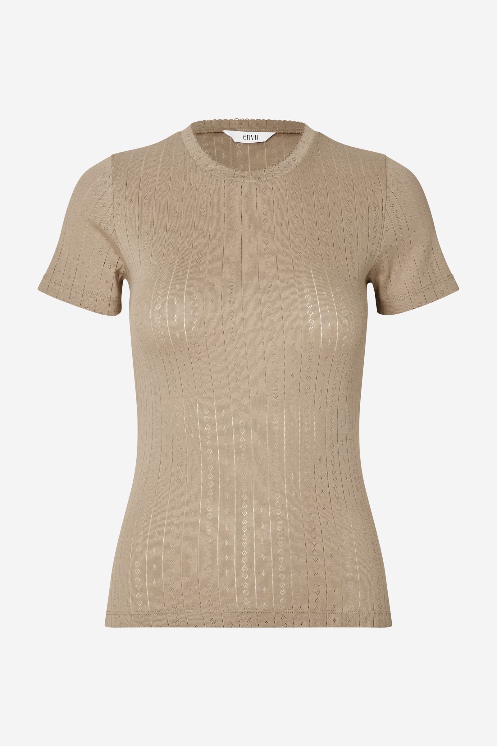 ENVOLVI SS TEE 7090 Pale Khaki