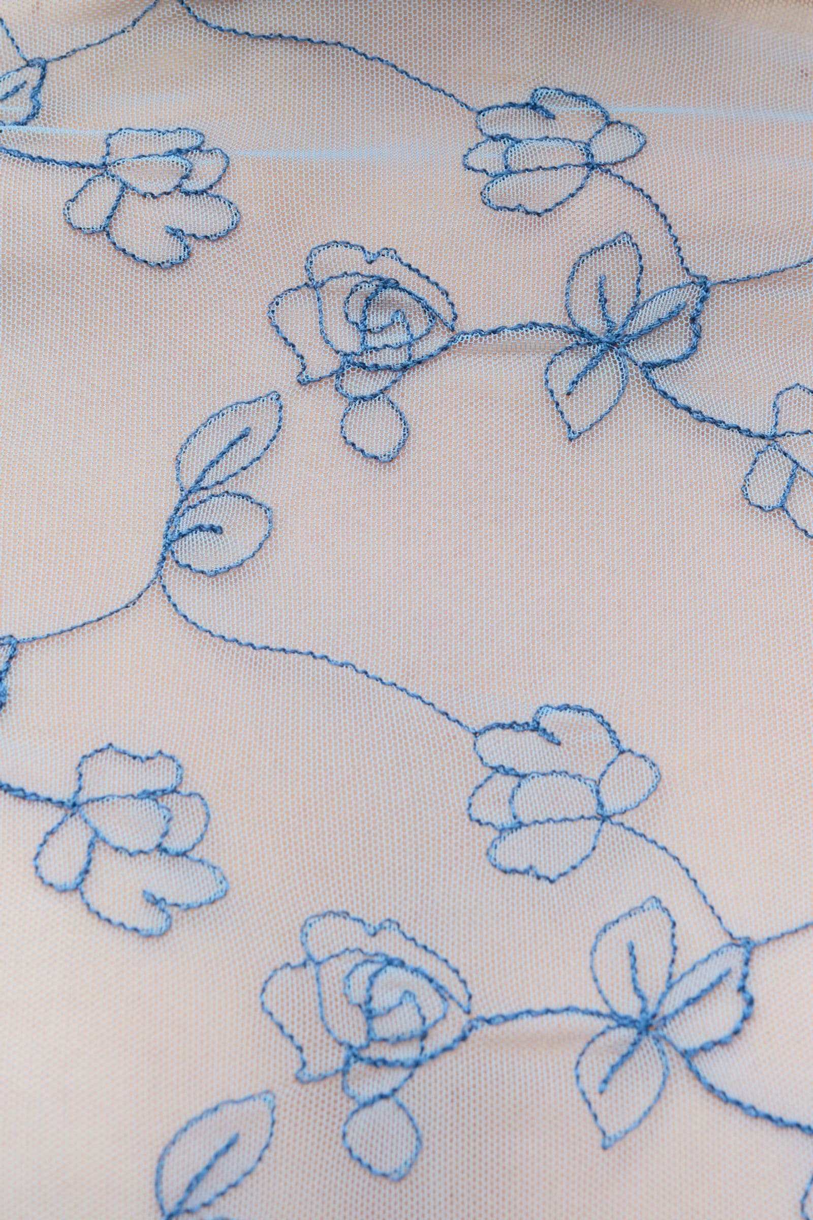 ENNICOLA LS TOP 7191 Faded Denim