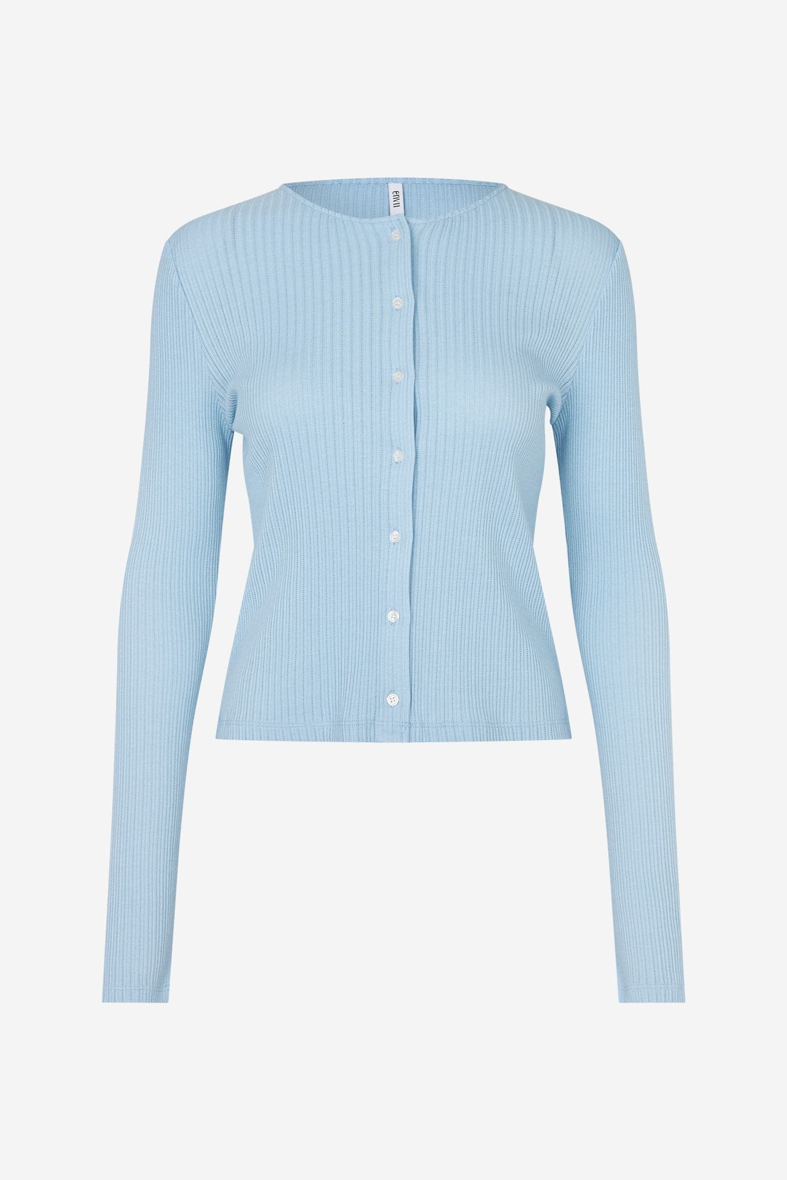 ENVOLVI LS LONG CARDIGAN 7275 Powder Blue