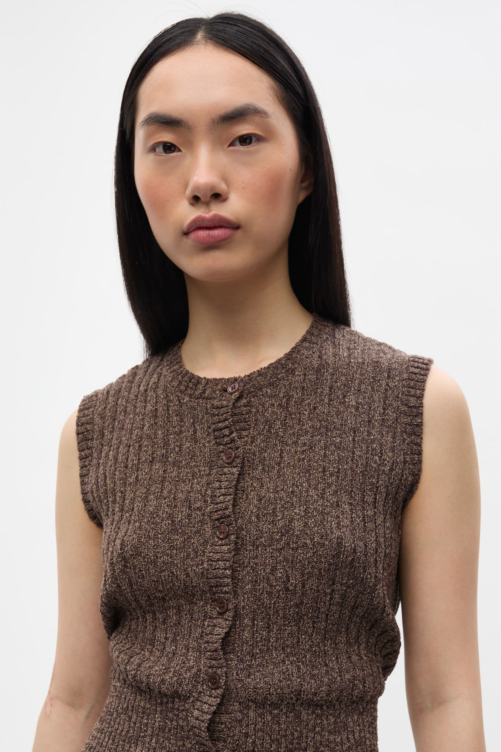 ENDYSIS O-N VEST 7168 Chocolate/Brindle