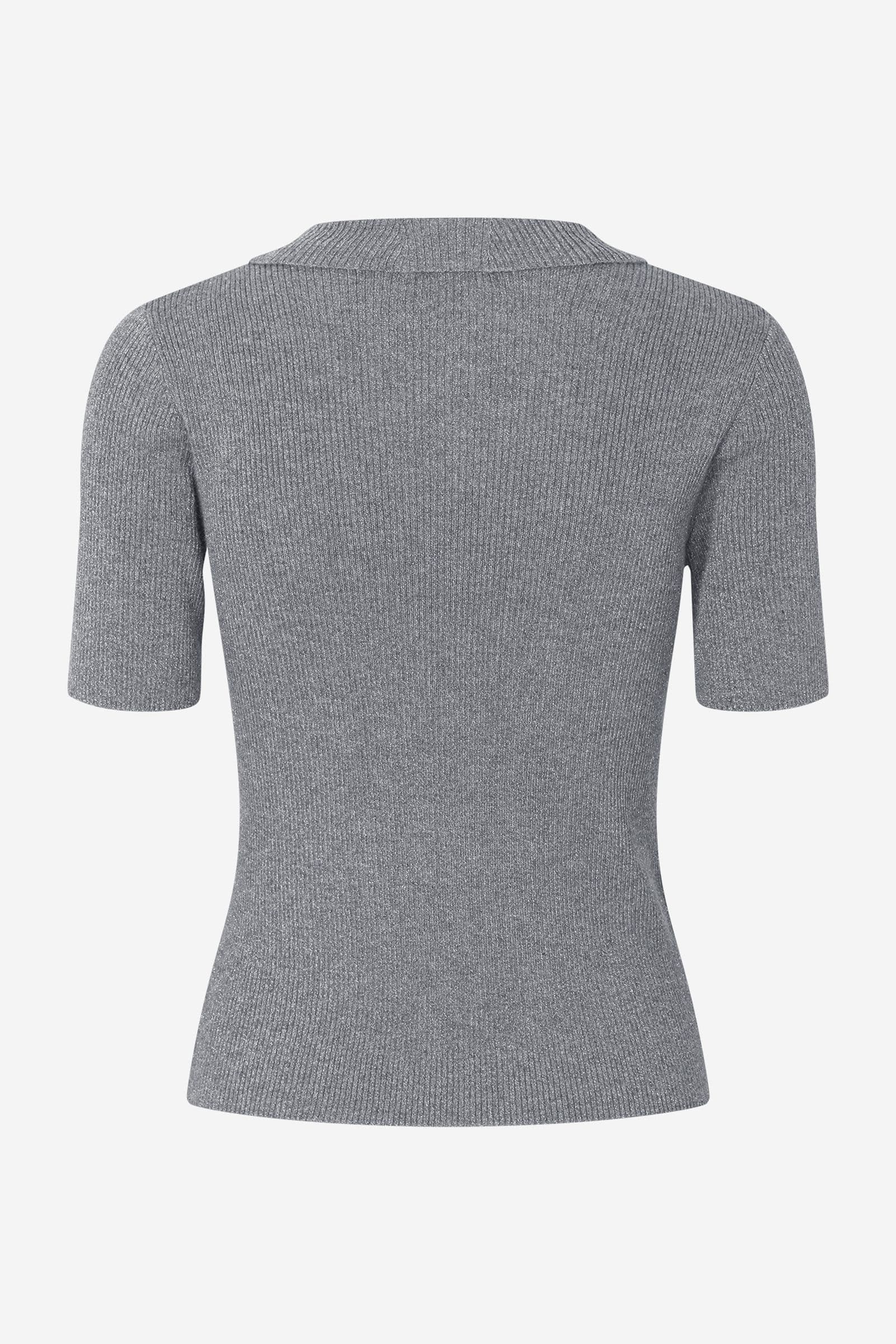 ENICY SS KNIT 7290 Asphalt Silver