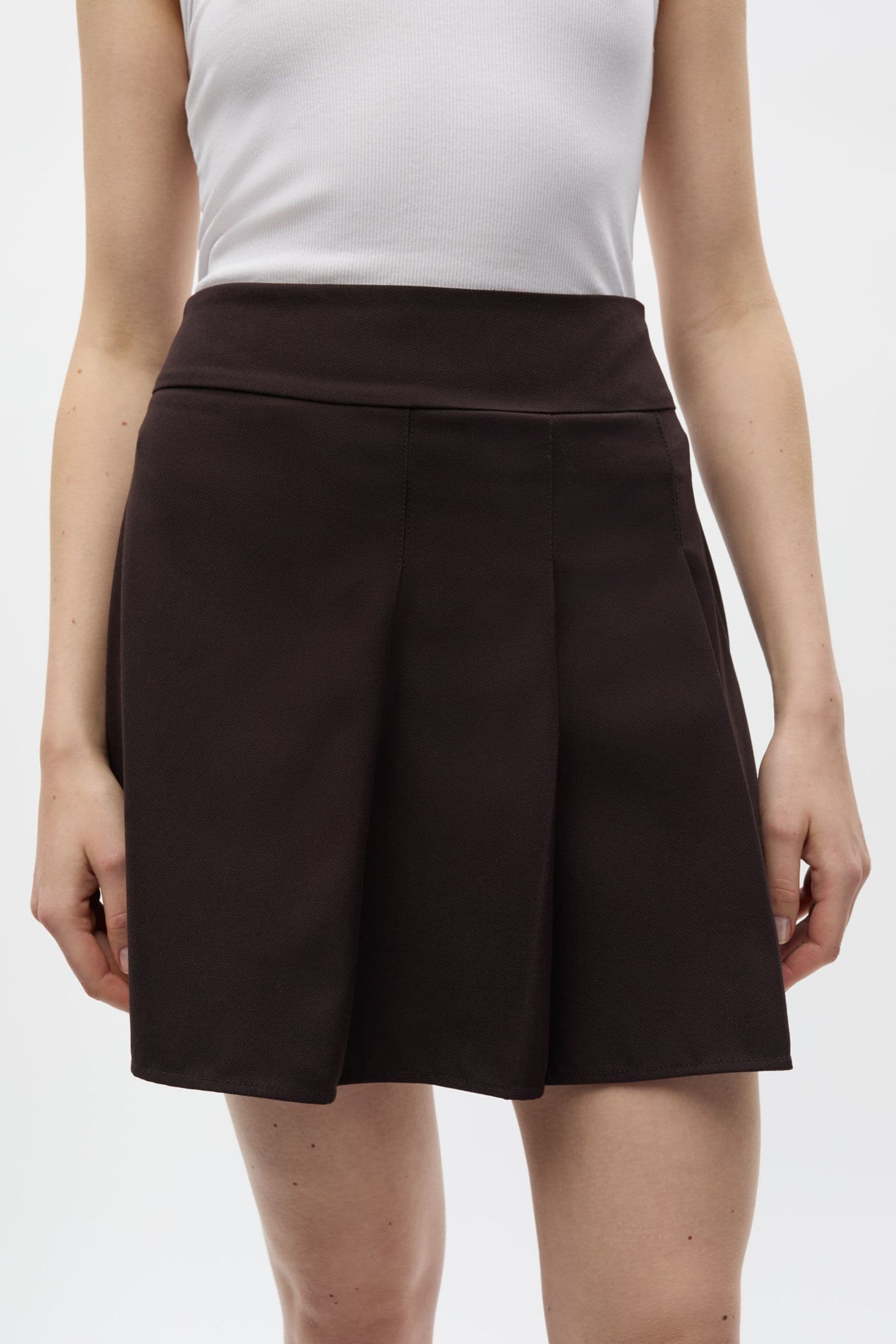 ENROSE MINI SKIRT 6797 Chocolate Torte