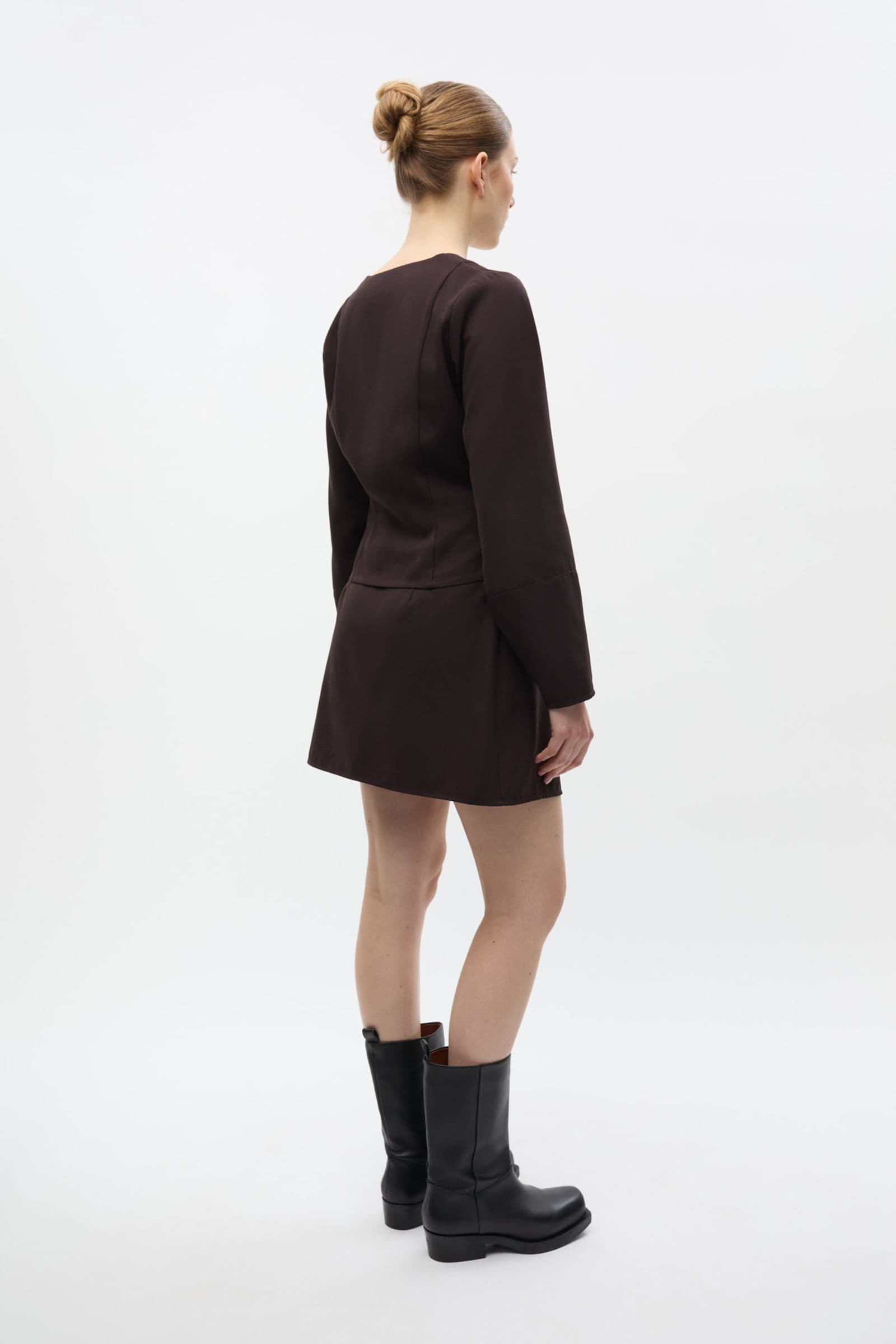 ENROSE MINI SKIRT 6797 Chocolate Torte