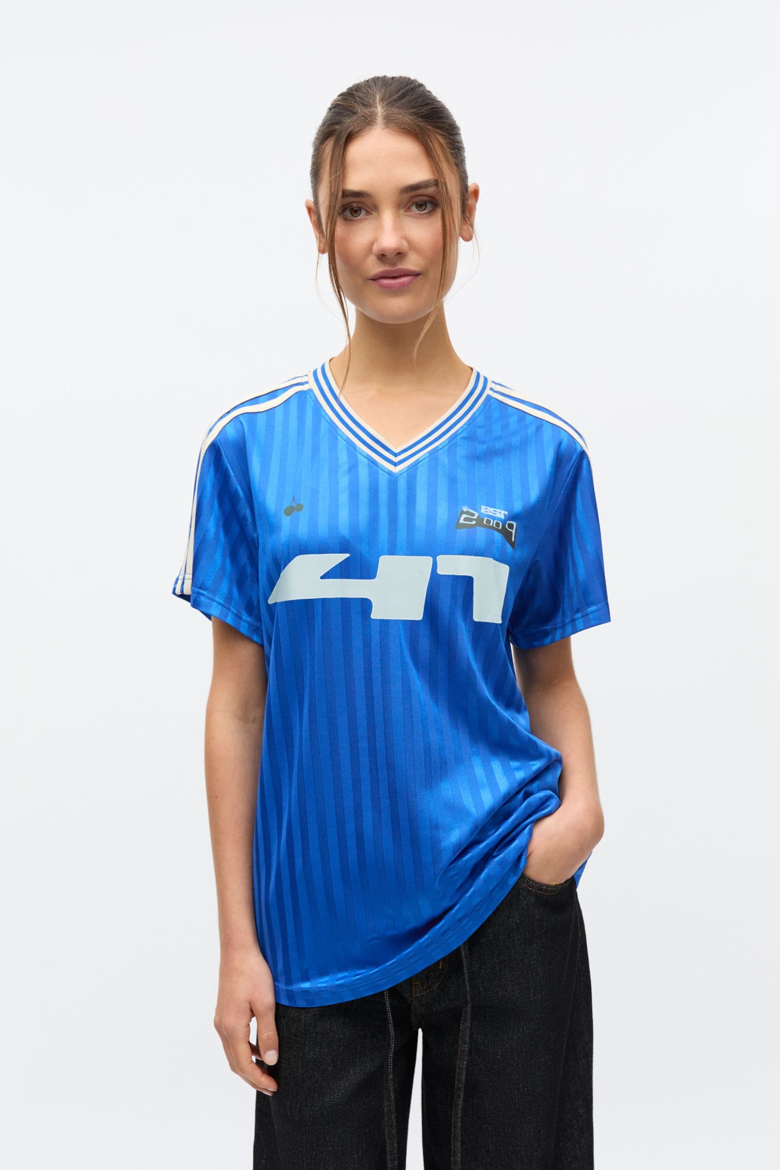 ENSPORT SS TEE 7374 Bright Blue