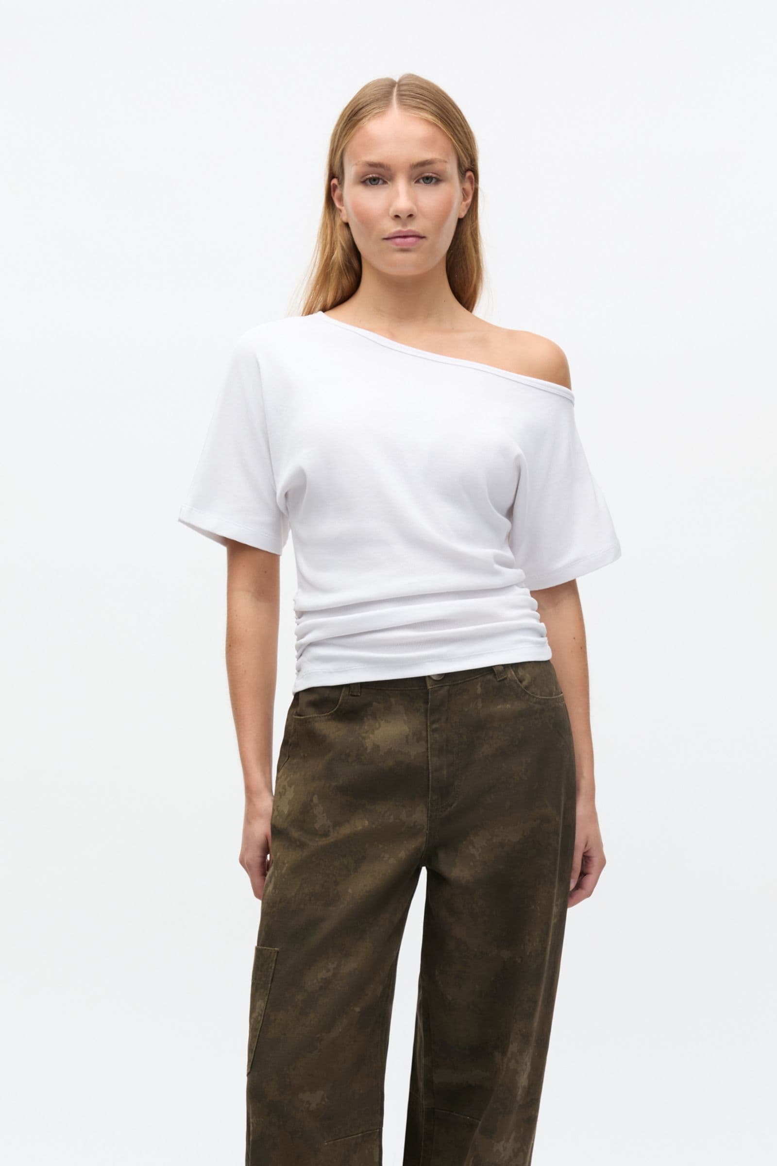 ENALLY SS O-S TEE 5314 WHITE